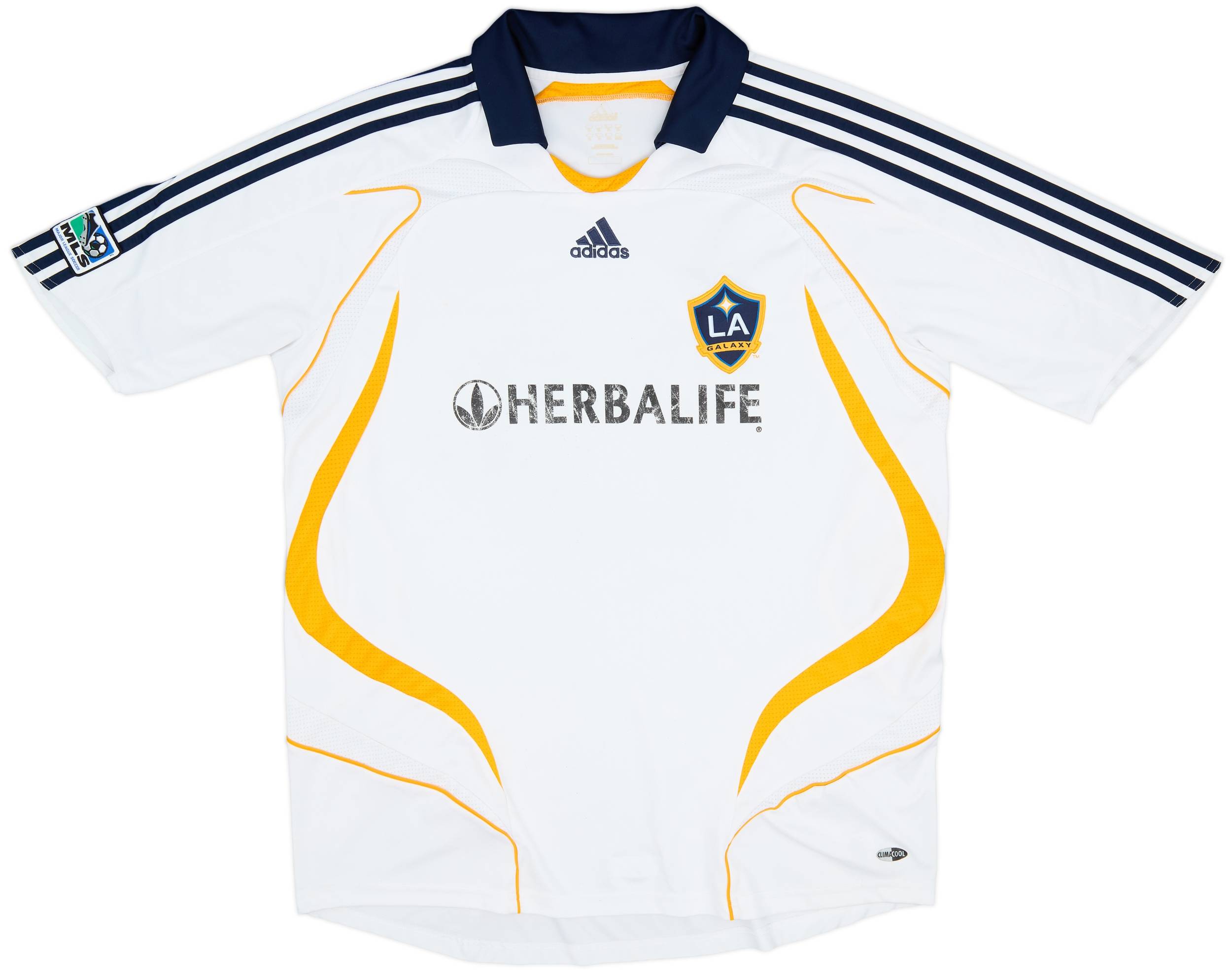 2007-08 LA Galaxy Home Shirt Beckham #23 - 5/10 - (XL)