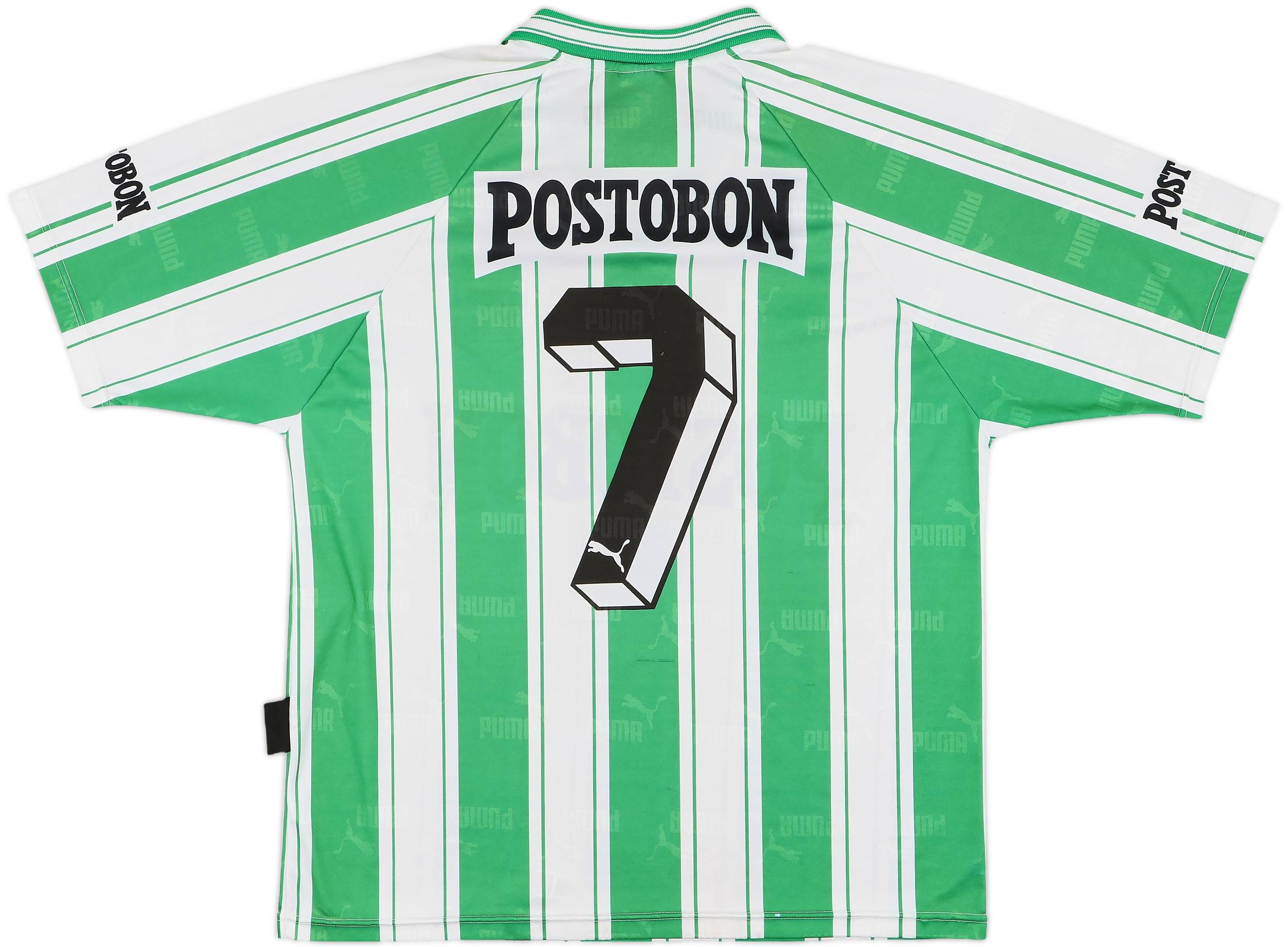 1997 Atletico Nacional Home Shirt #7 - 9/10 - (M)