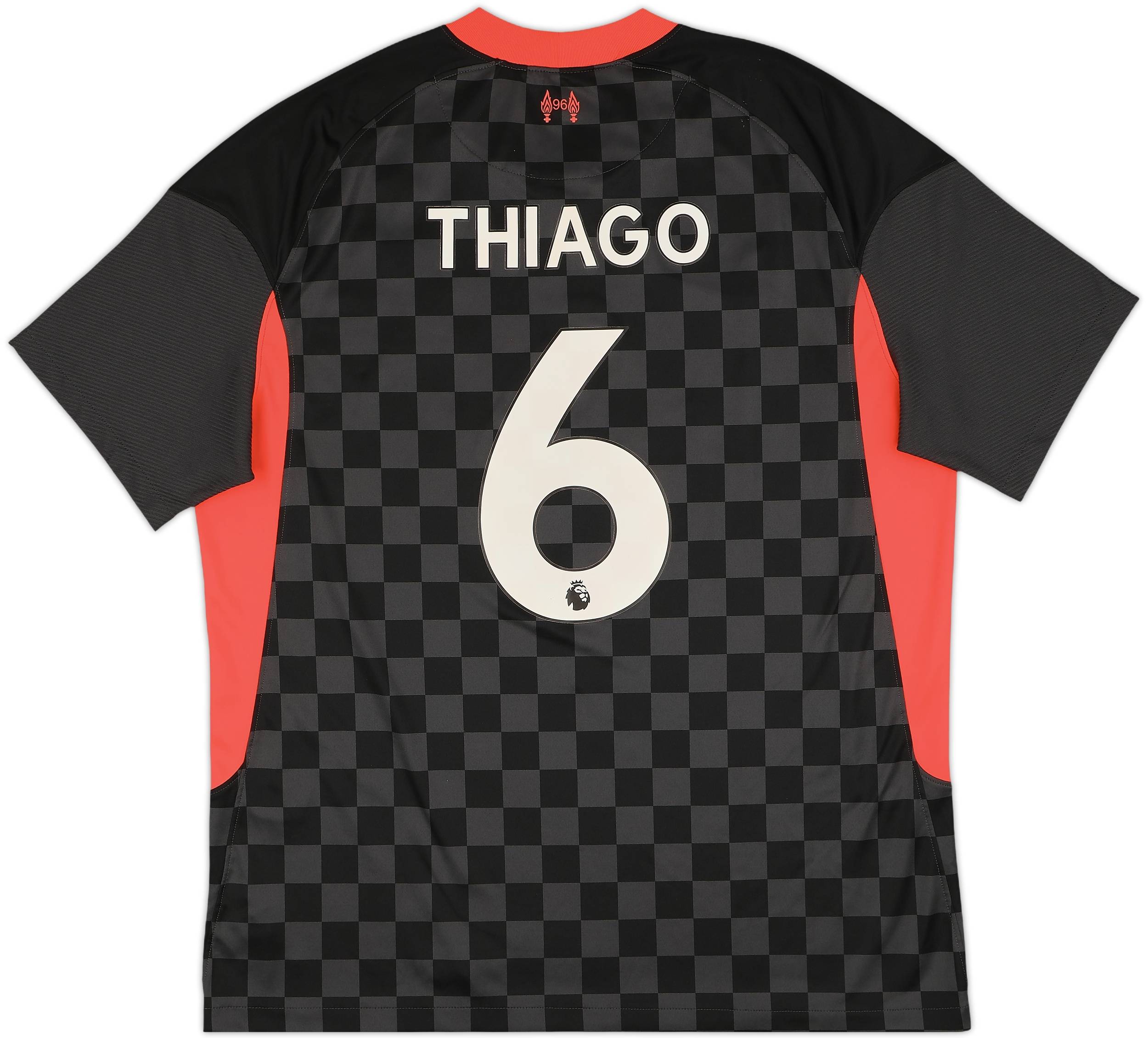 誠実 #6 Thiago Shirt Third Liverpool 2020-21 - (XL) - 8/10 ウェア