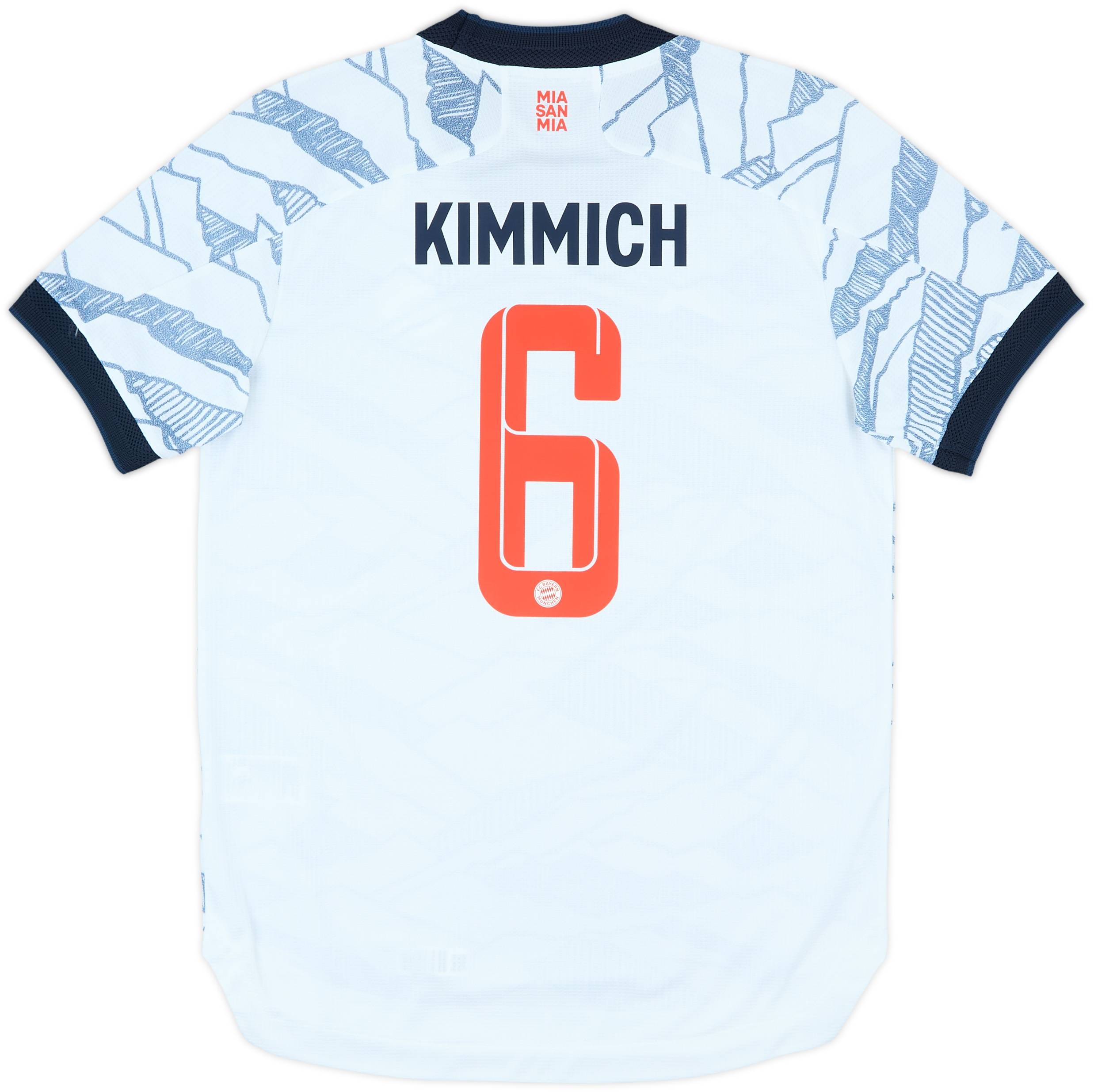 2021-22 Bayern Munich Authentic Third Shirt Kimmich #6 (M)