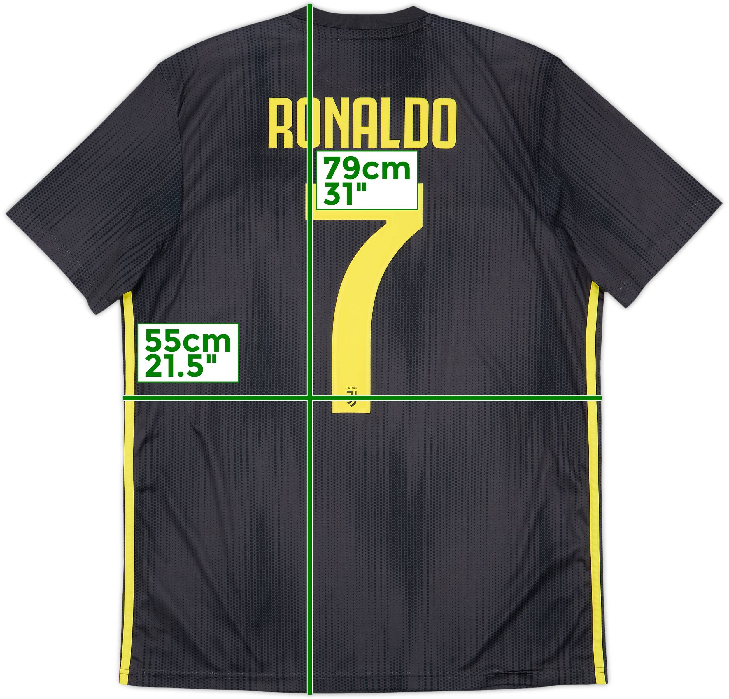 2018-19 Juventus Third Shirt Ronaldo #7 - 10/10 - (L)