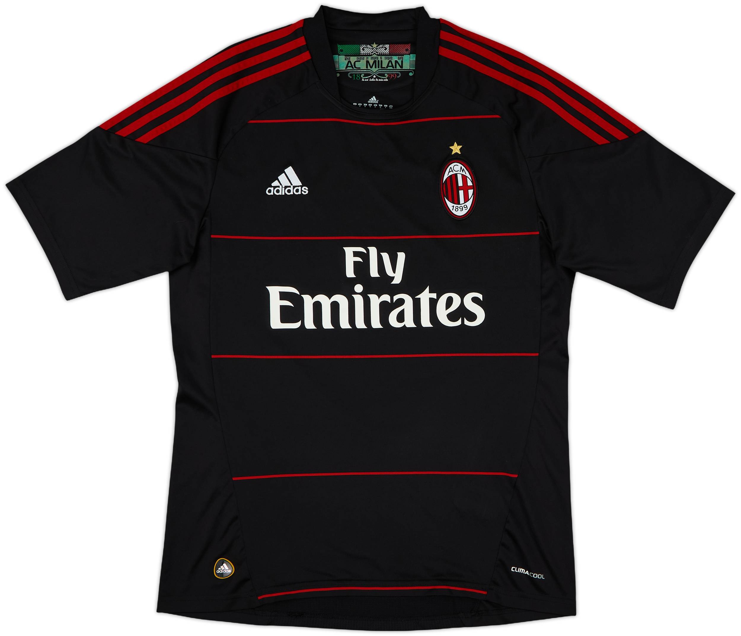 2010-11 AC Milan Third Shirt Ibrahimovic #11 - 8/10 - (M)