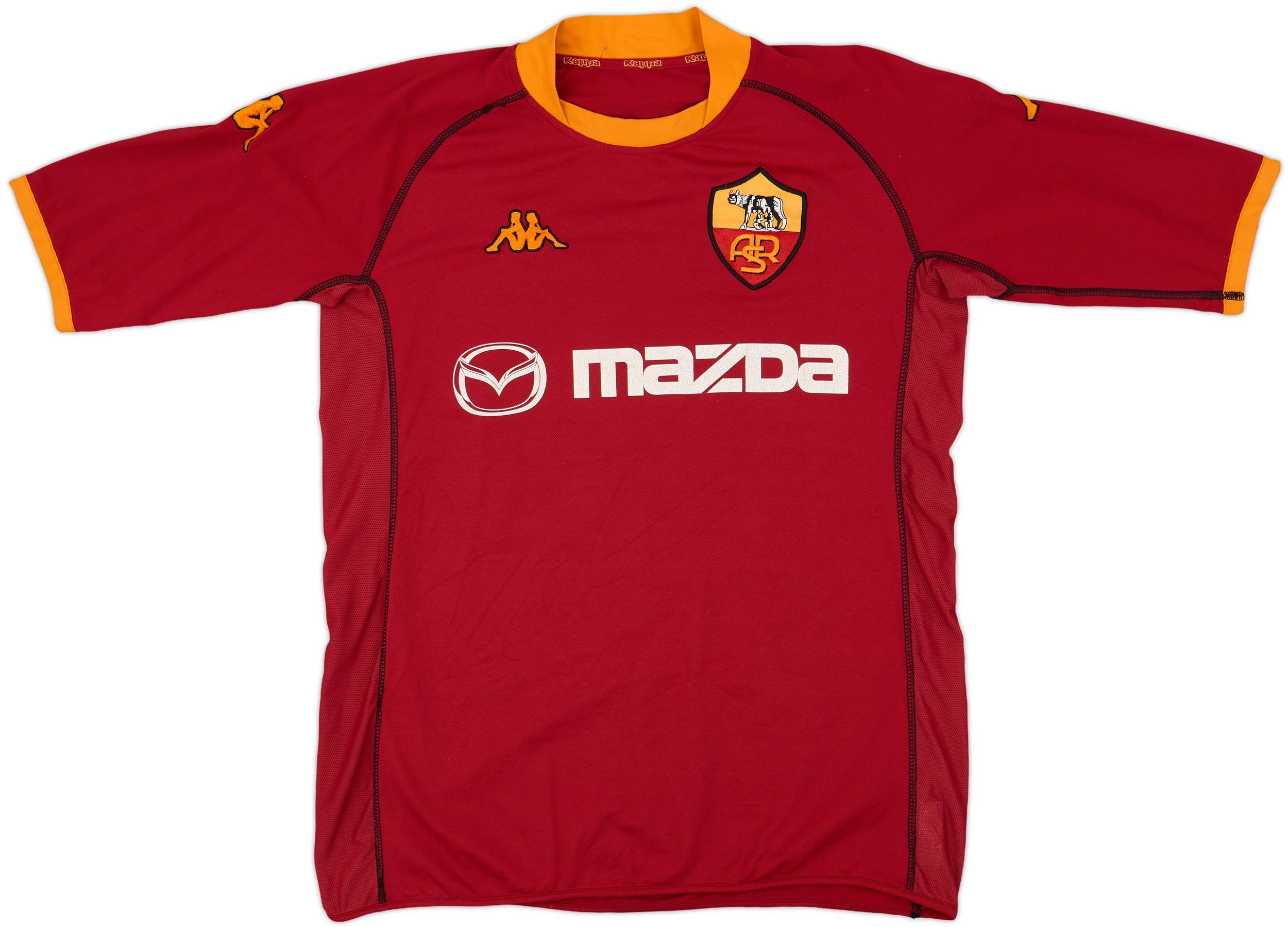 2000-01 Roma Home Shirt Totti #10 - 6/10 - (XXL)