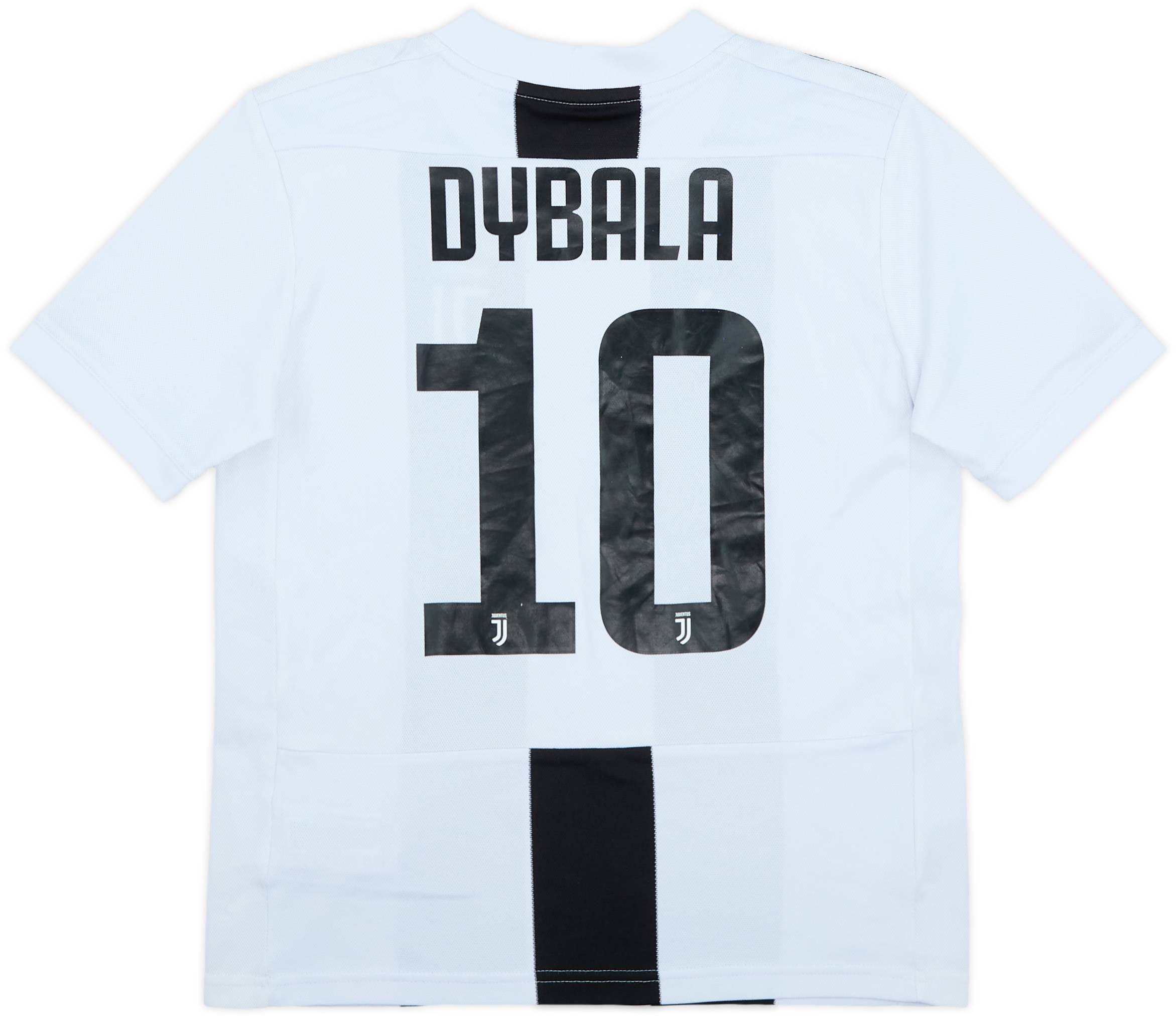 2018-19 Juventus Home Shirt Dybala #10 - 8/10 - (M.Boys)