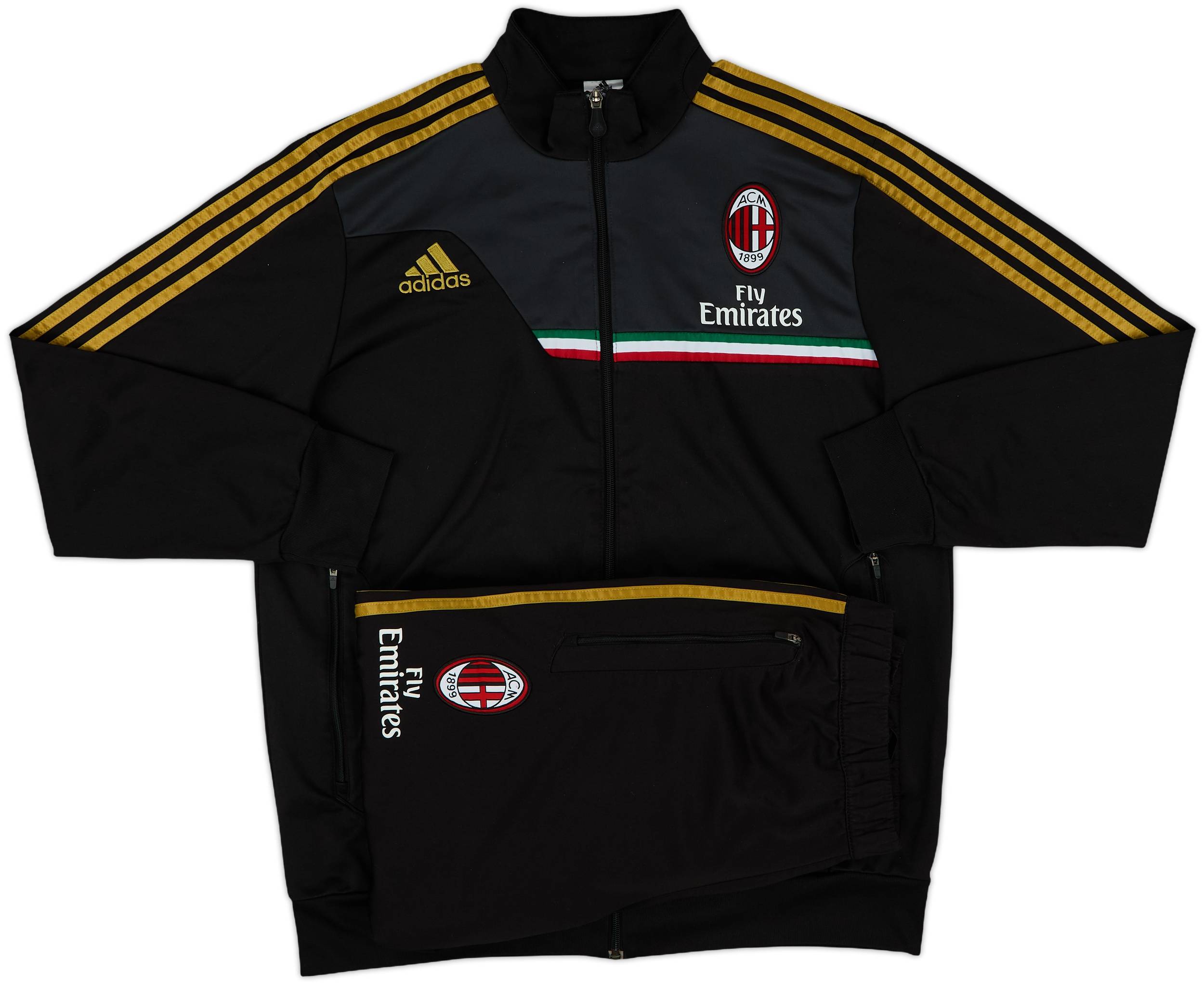 Adidas AC Milan Away Jersey 2013/14 Men's Short Sleeve