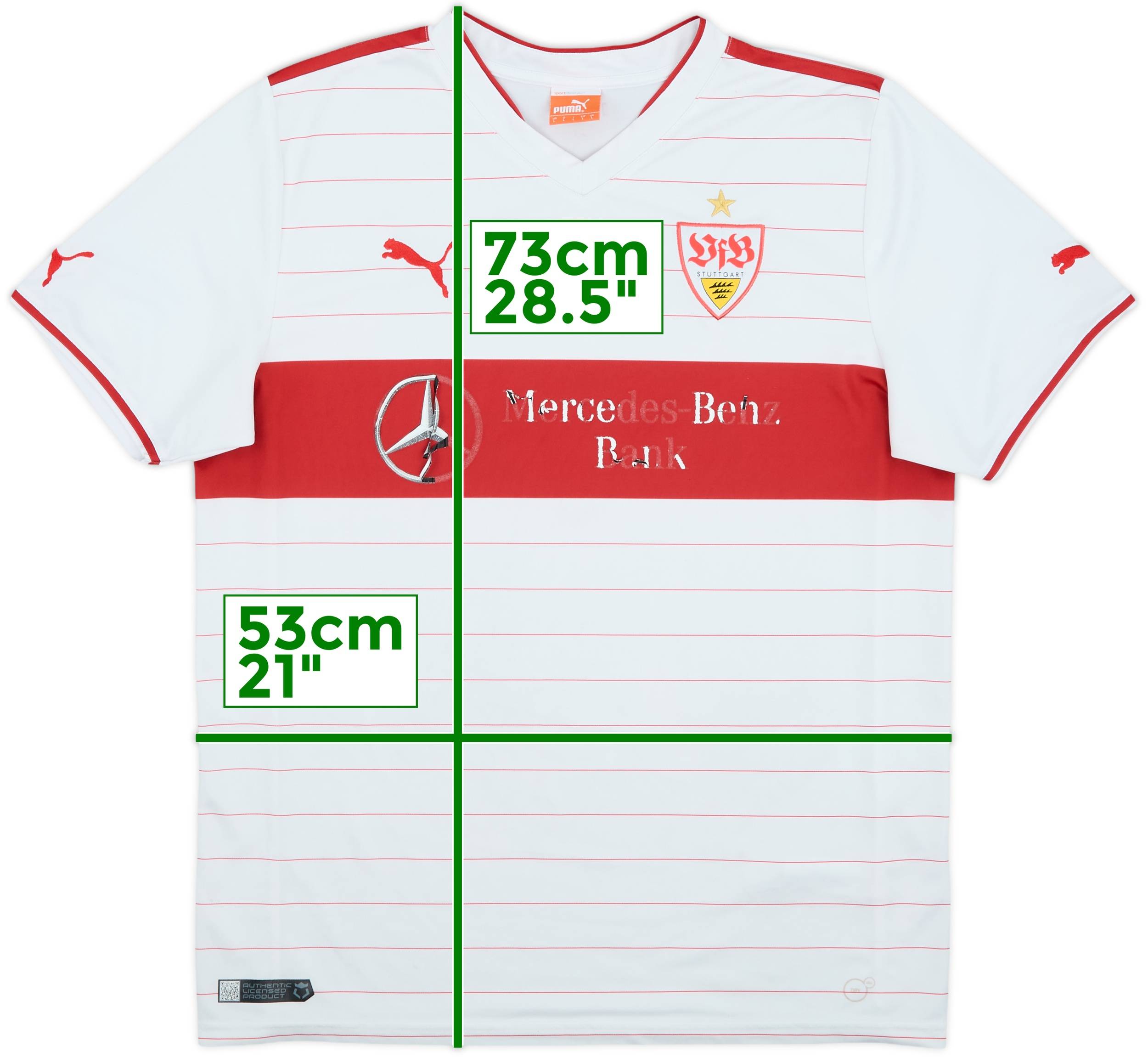2013-14 Stuttgart Home Shirt - 4/10 - (L)