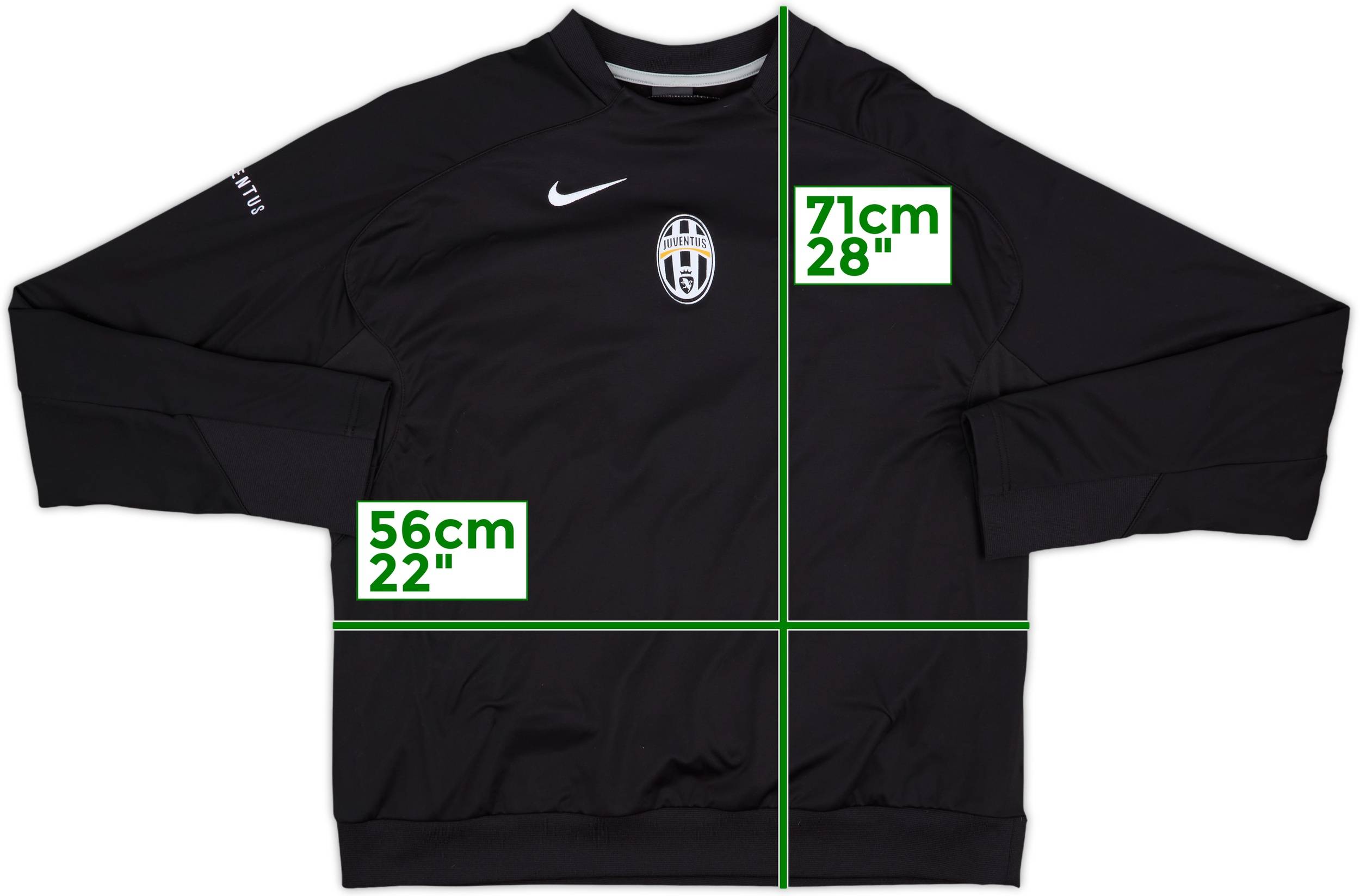 2006-07 Juventus Nike Sweat Top - 10/10 - (L)