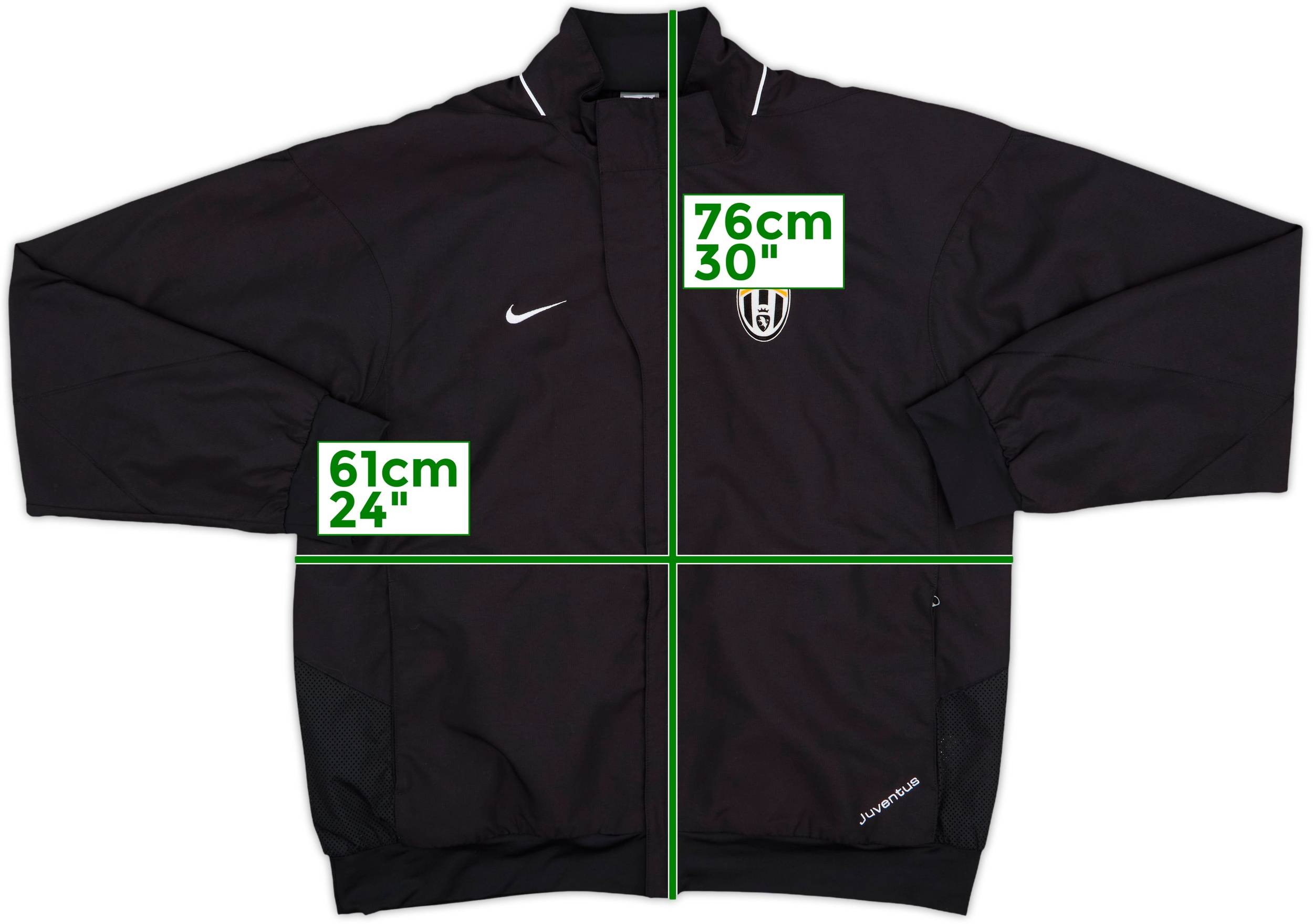 2007-08 Juventus Nike Track Jacket - 9/10 - (XL)