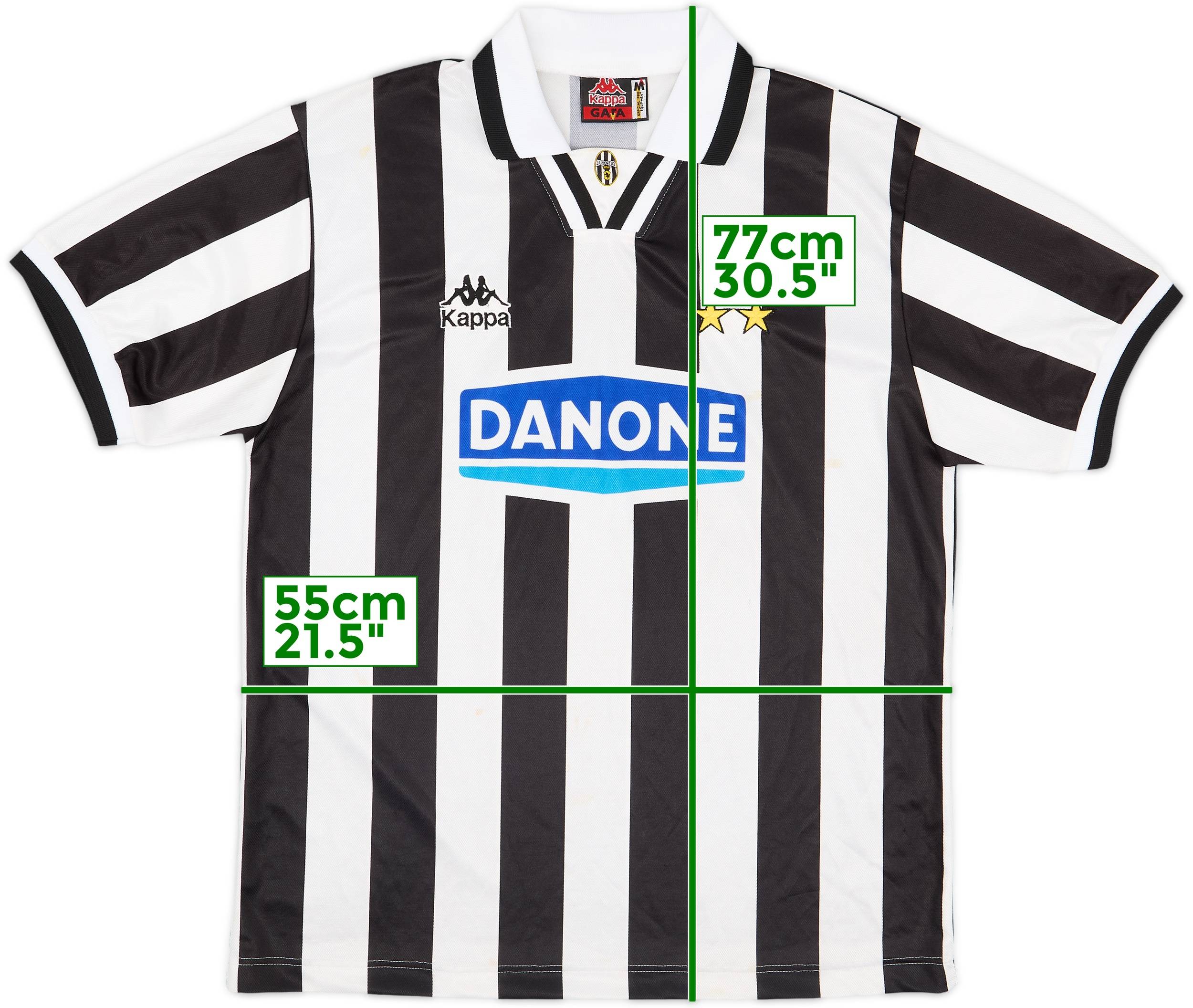 JUVENTUS 1994/1995 HOME FOOTBALL SHIRT JERSEY KAPPA SIZE XL