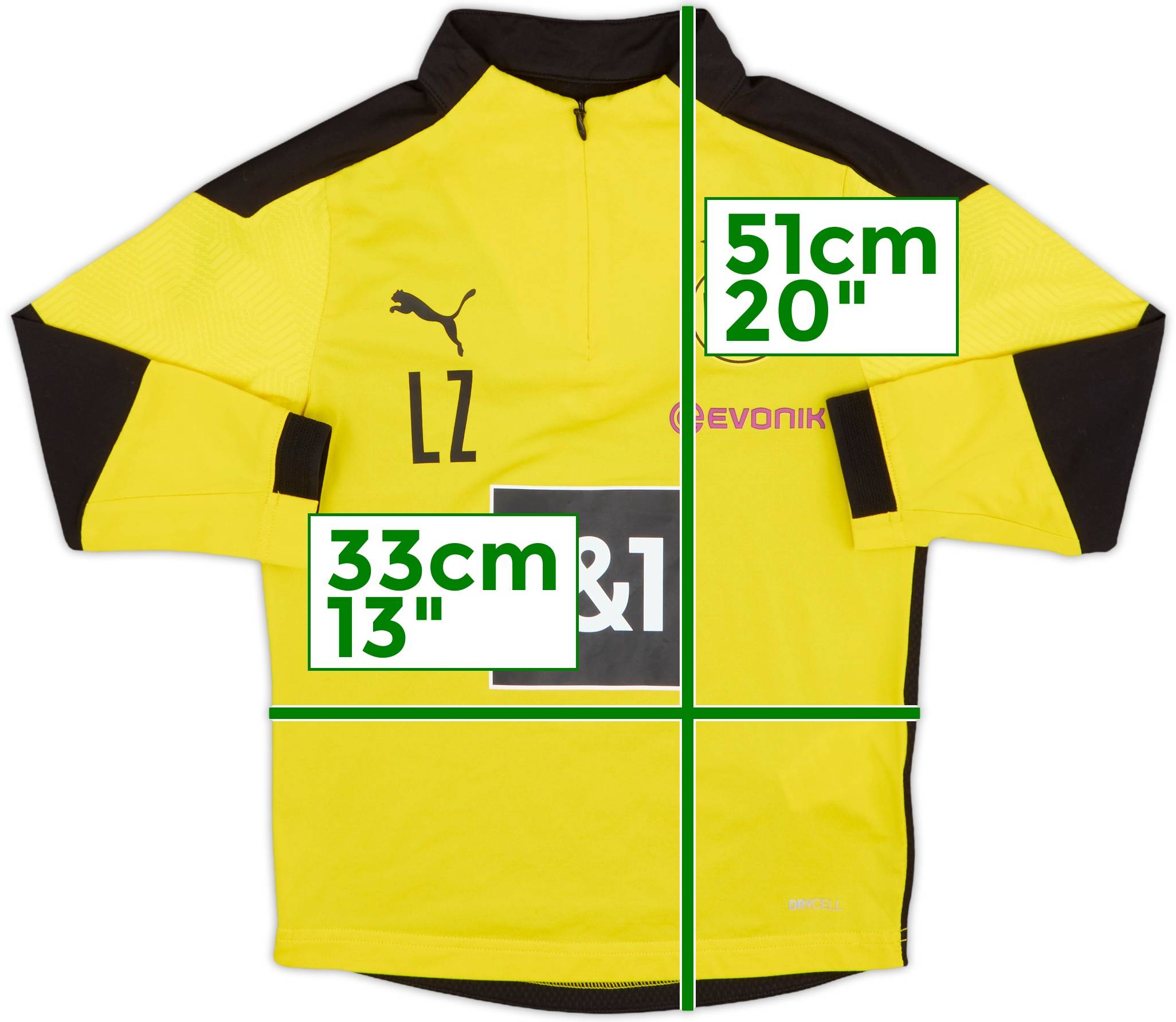 Men's Puma Yellow Borussia Dortmund 2023/24 Quarter-Zip