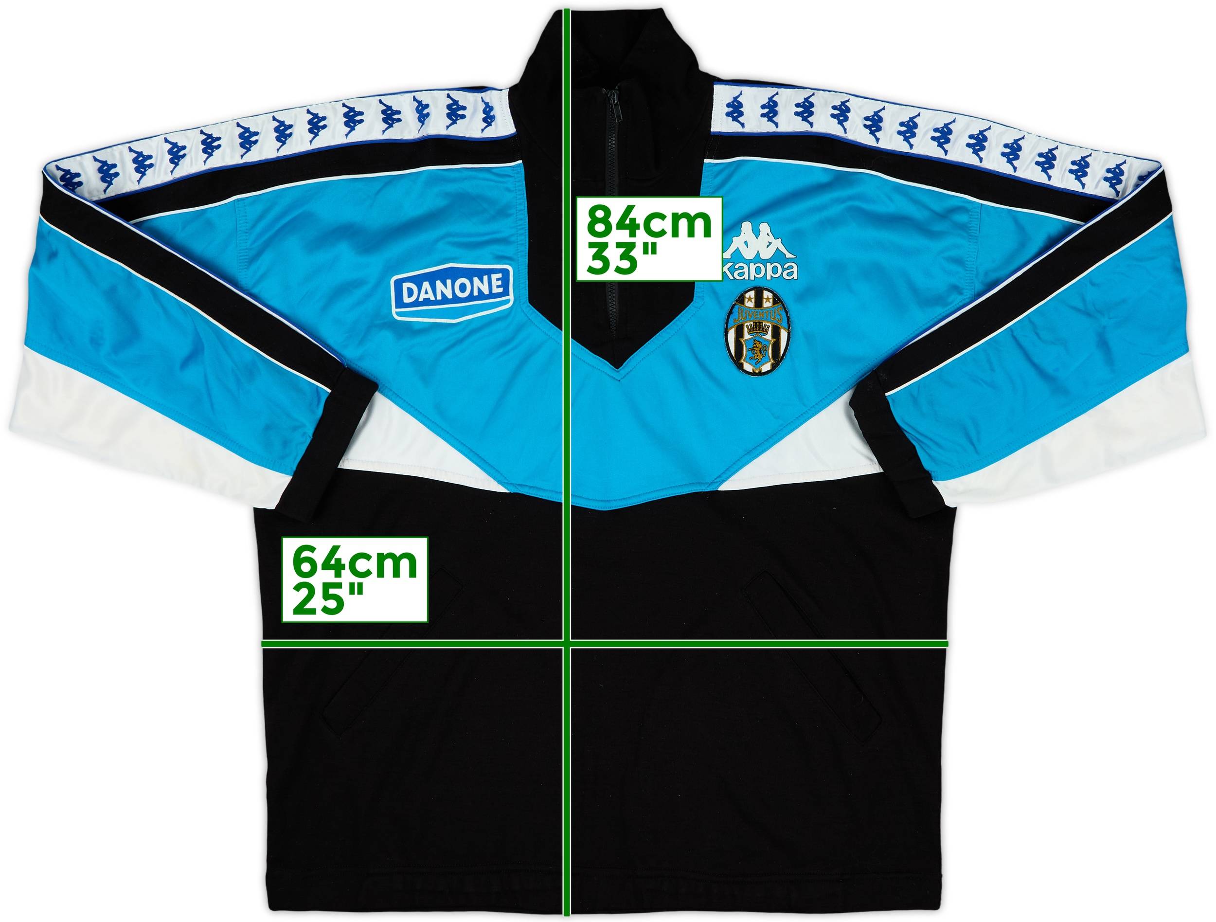 Kappa Juventus Sony Logo Soccer Track Jacket Size XL(US L
