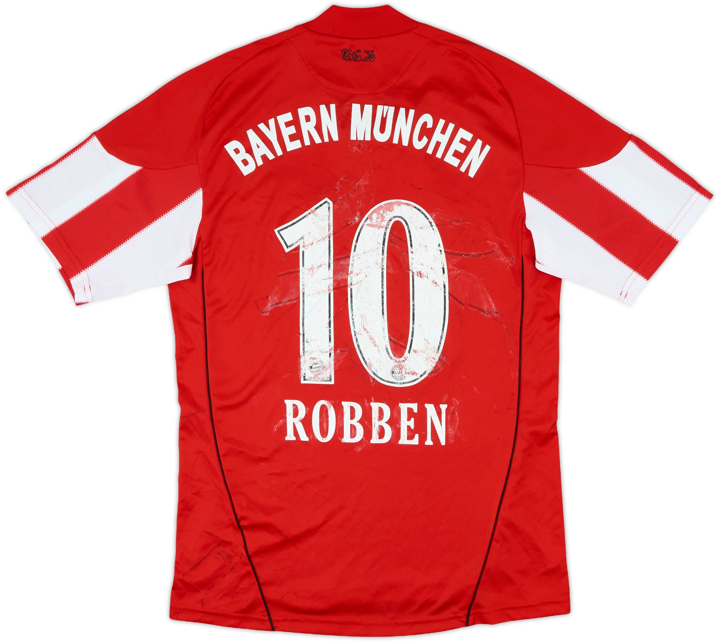 2010-11 Bayern Munich Player Issue Home Shirt - 3/10 - (L)