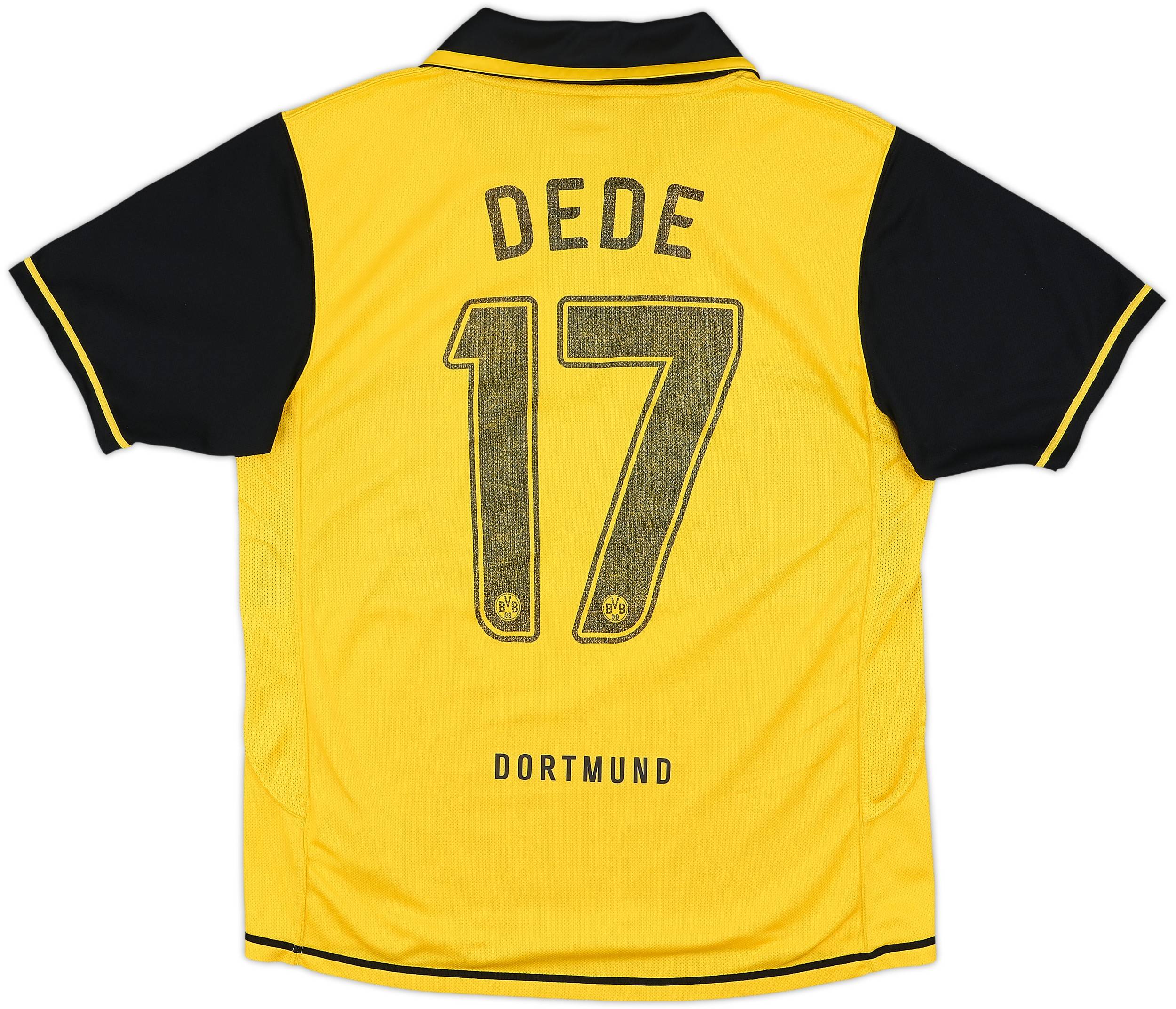 2007-08 Borussia Dortmund Home Shirt Dede #17 - 4/10 - (M)