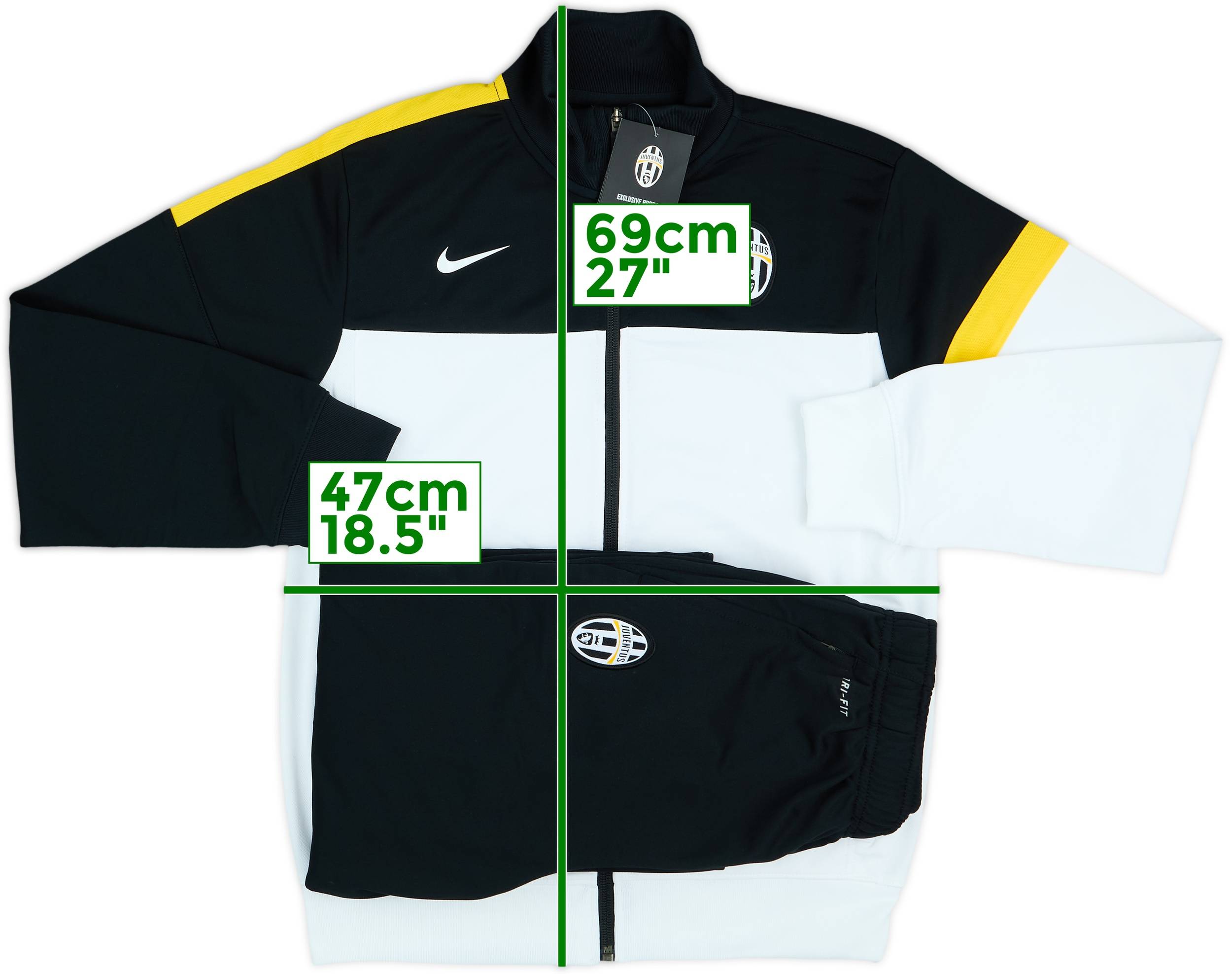 2012-13 Juventus Nike Tracksuit (L.Boys)