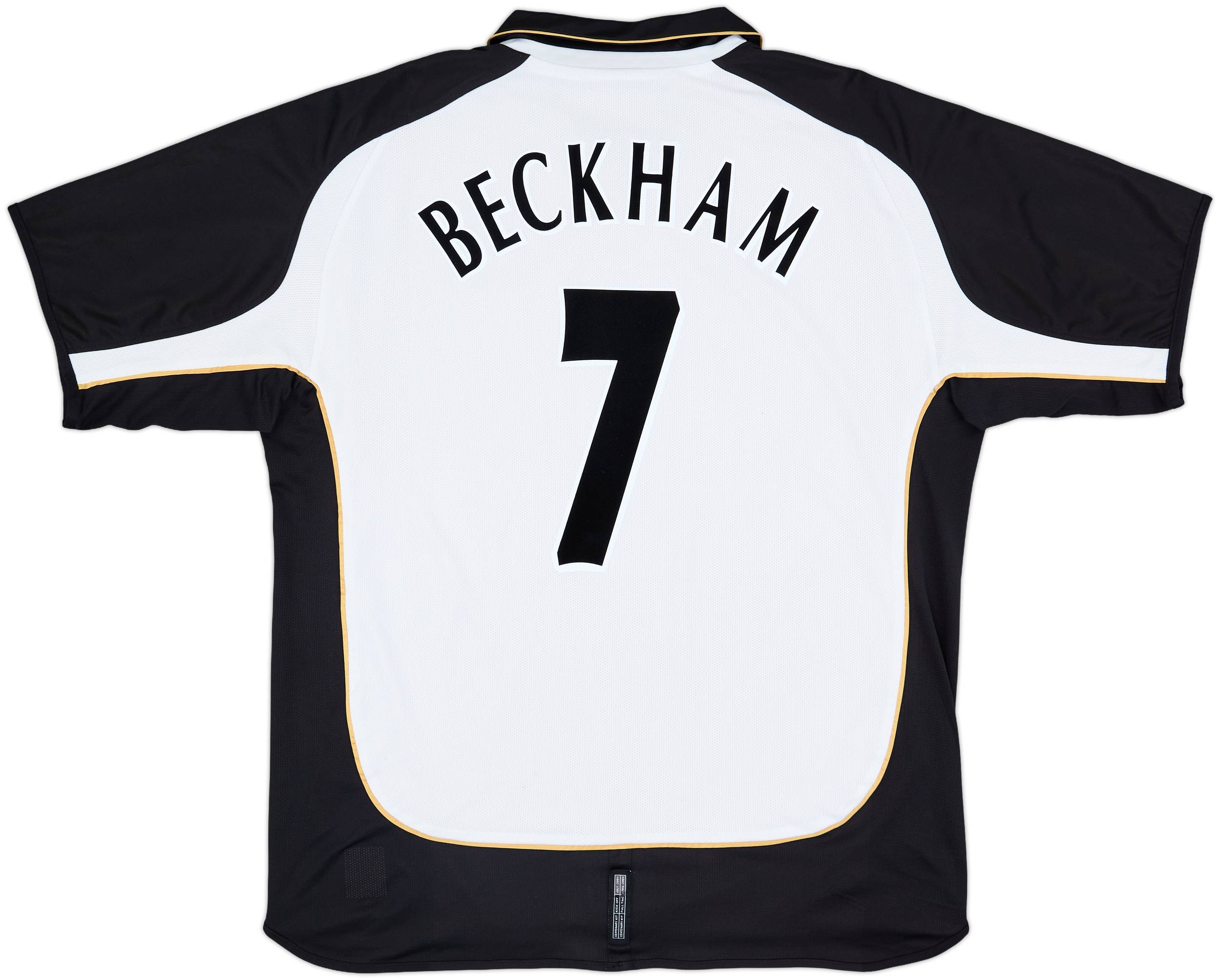 Beckham ユニフォーム 2001-02 Manchester United Centenary Away/Third Shirt Beckham #7