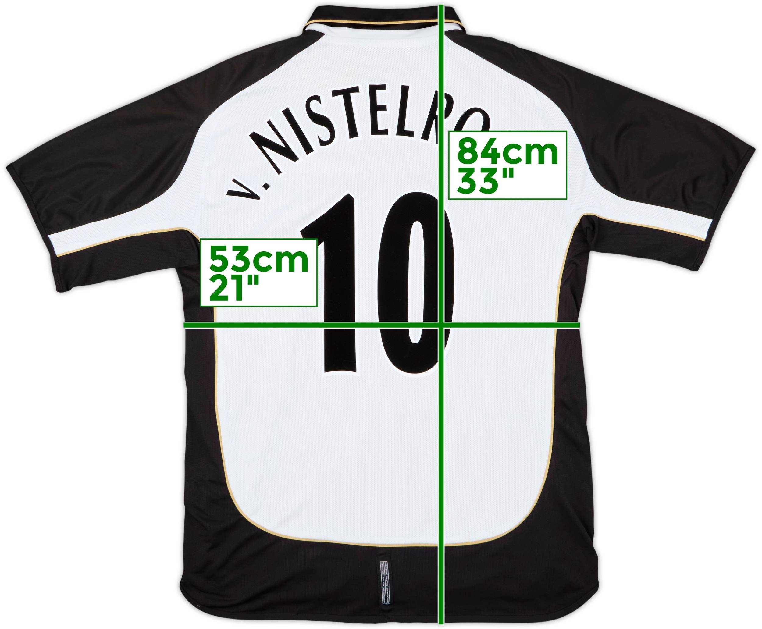 2001-02 Manchester United Centenary Away/Third Shirt V.Nistelrooy