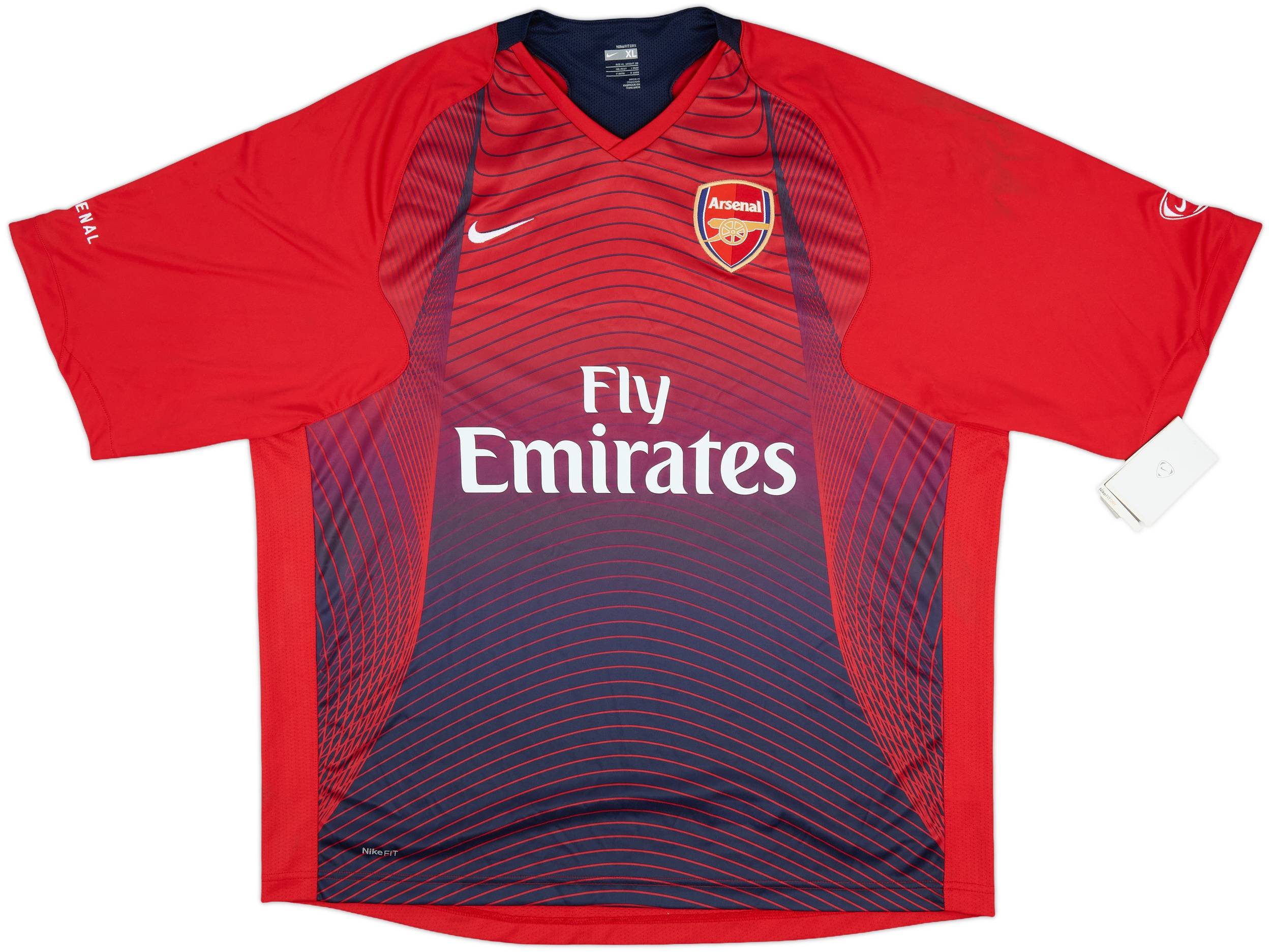ARSENAL LONDON 2007 2008 AWAY FOOTBALL SHIRT SOCCER JERSEY