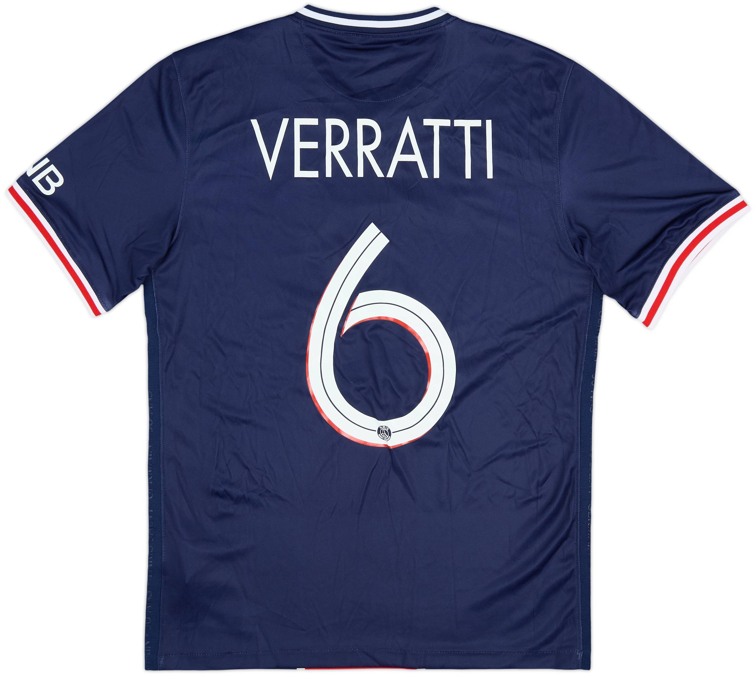 2018-19 Paris Saint-Germain Authentic Home Shirt Verratti #6 (S)