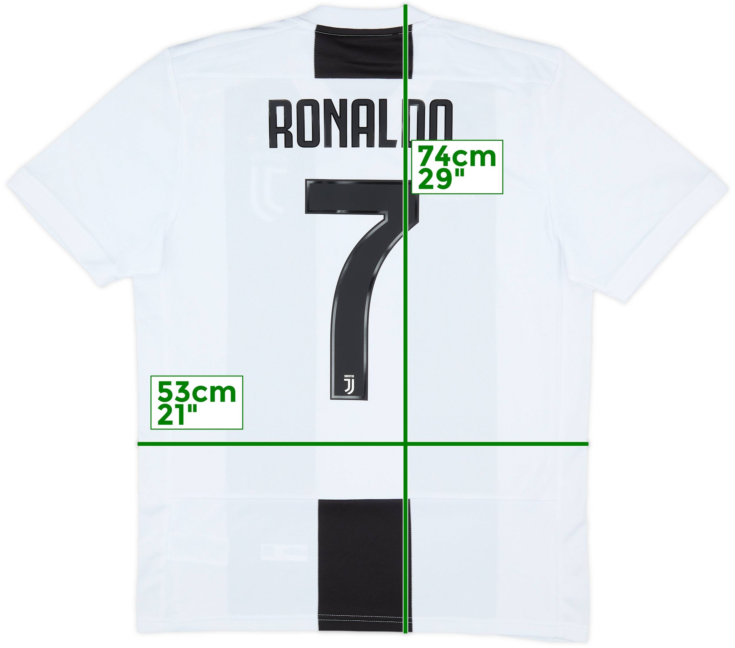 価格は安く 2018-19 Juventus Home Shirt Ronaldo #7 (M) ウェア