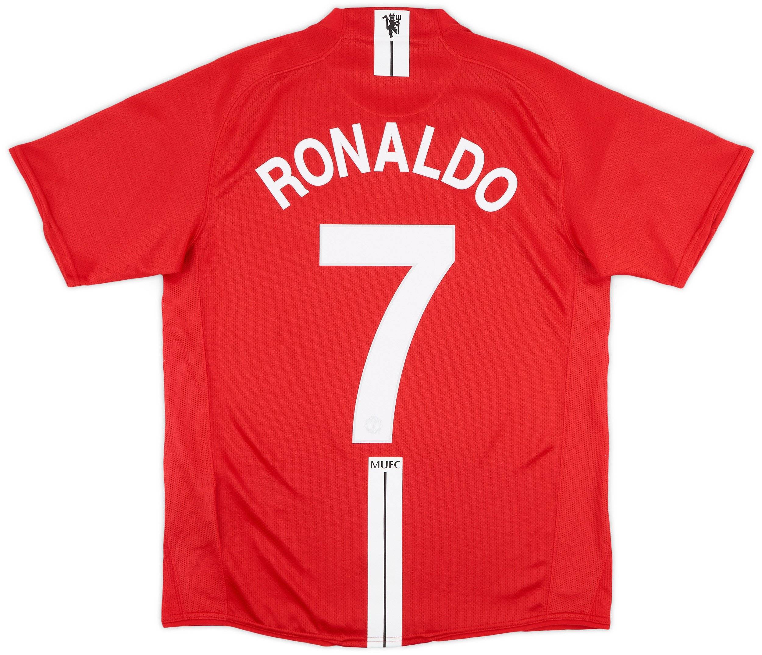 2008-09 Manchester United Home Shirt Ronaldo #7 - 6/10 - (S)