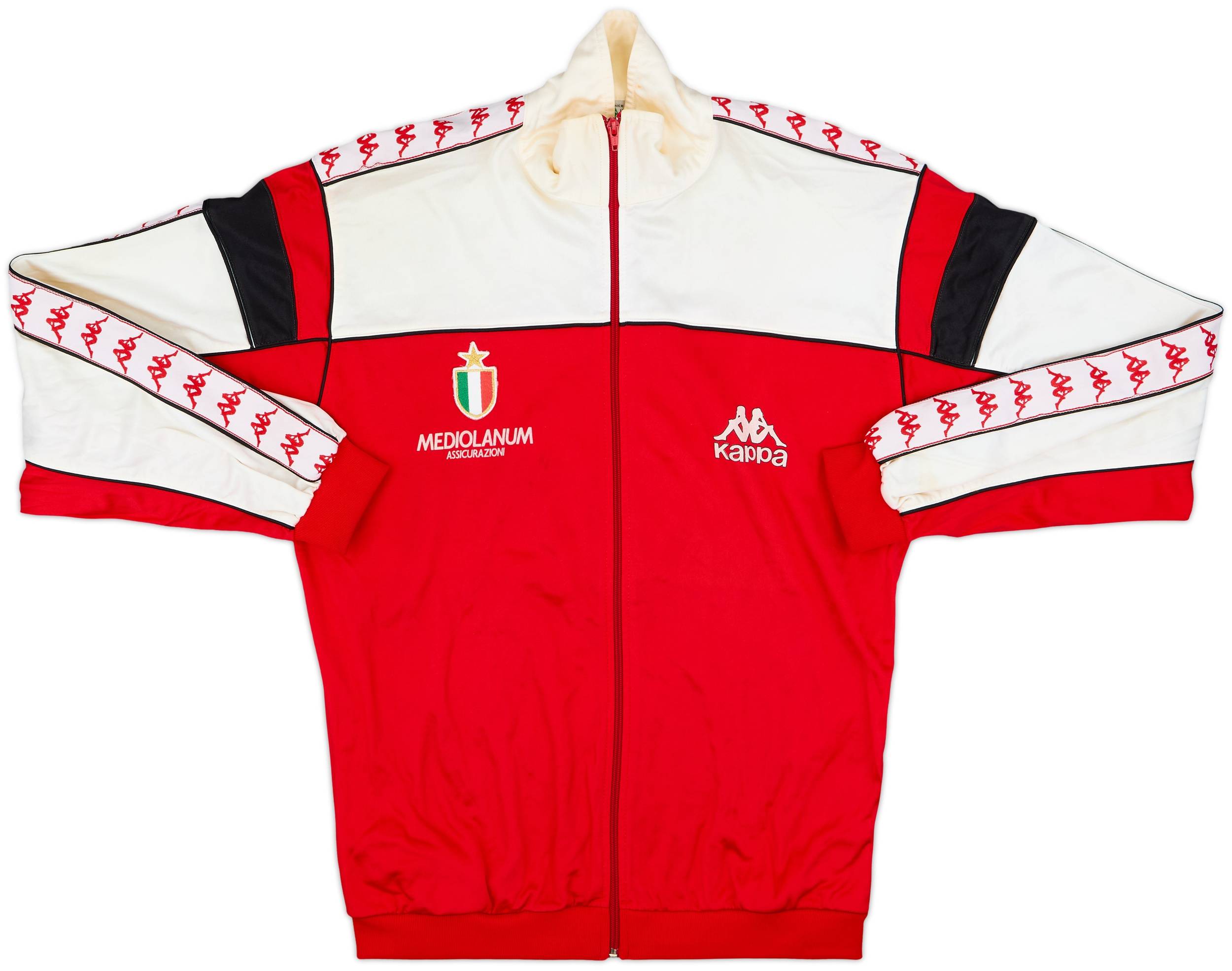 88”AC.MILAN イタリア製Kappa 社 ジャージMediolanum 1988-90 AC Milan Kappa Tracksuit - 6/10 - (XL)