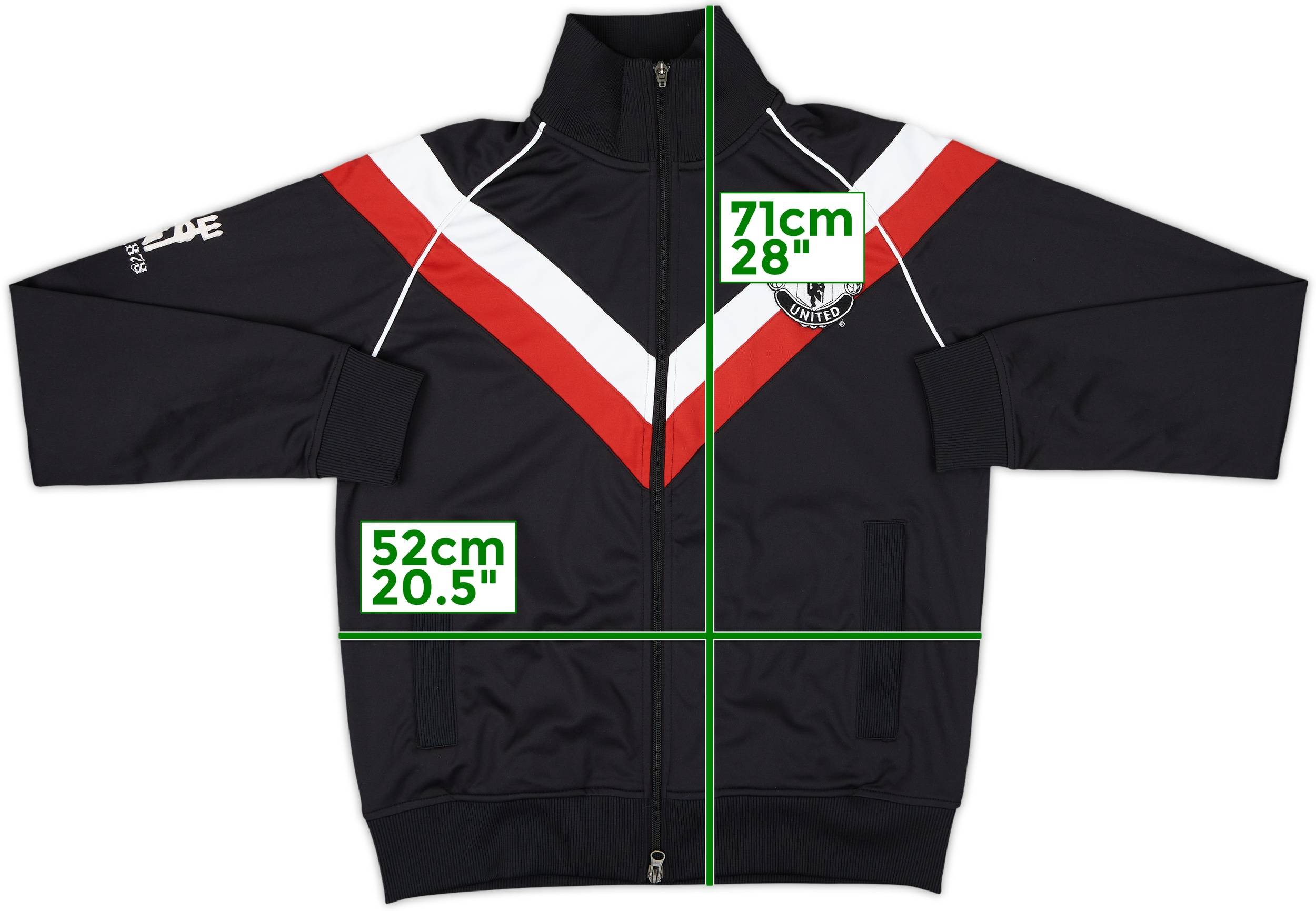 2006-07 Manchester United Nike Track Jacket - 8/10 - (M)