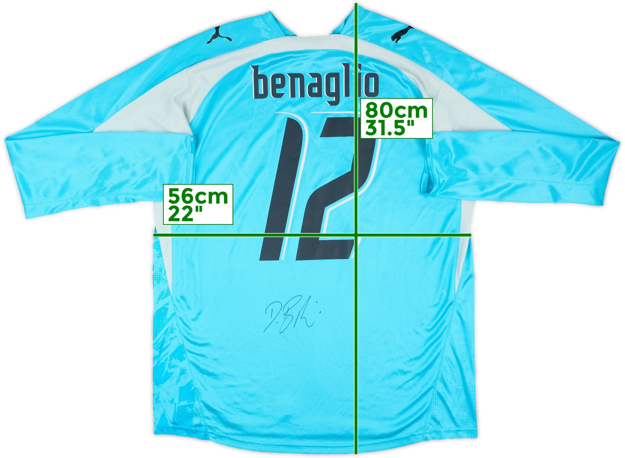 2006-08 Switzerland Match Issue Squad Signed GK Shirt