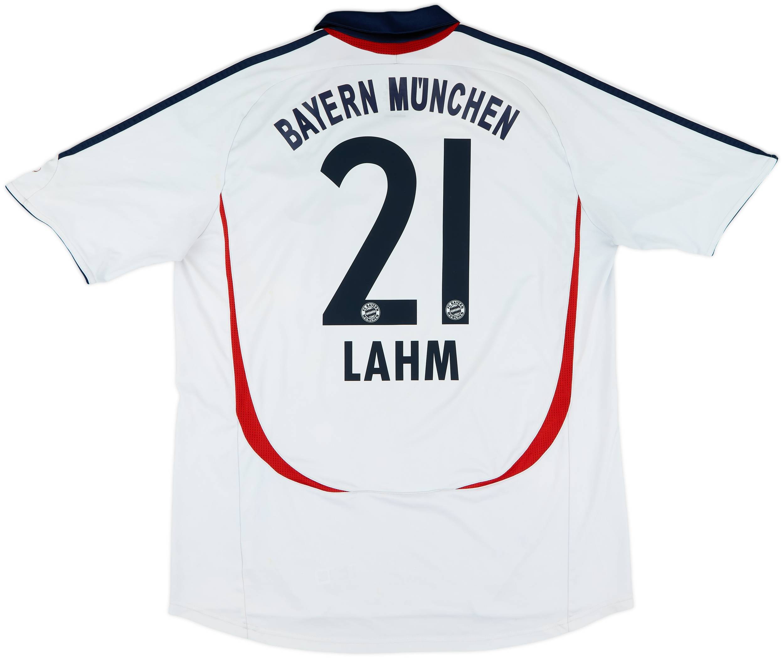 2006-07 Bayern Munich Away Shirt Lahm #21 - 6/10 - (XL)