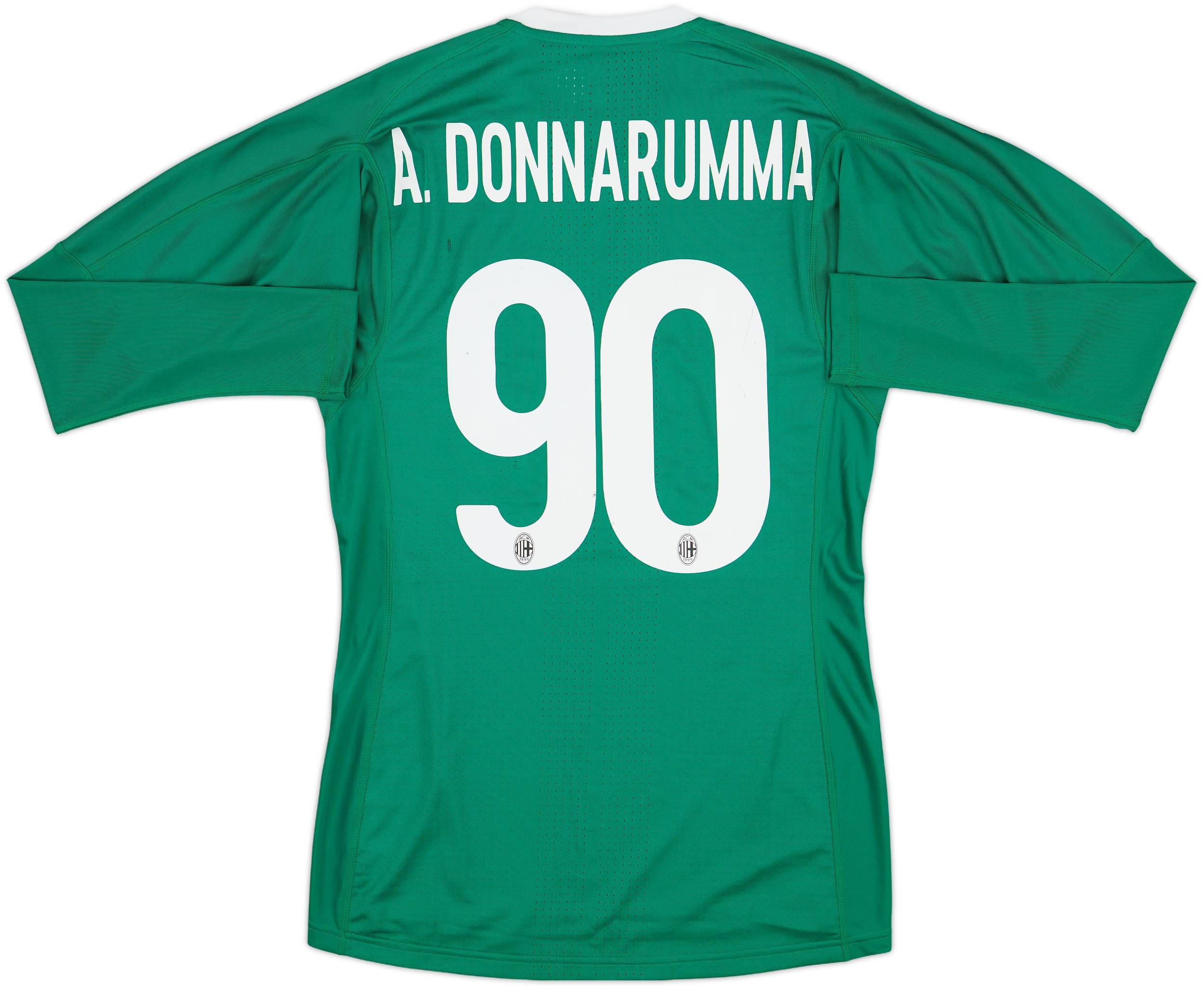 2017-18 AC Milan Player Issue GK Shirt A.Donnarumma #90 (S)
