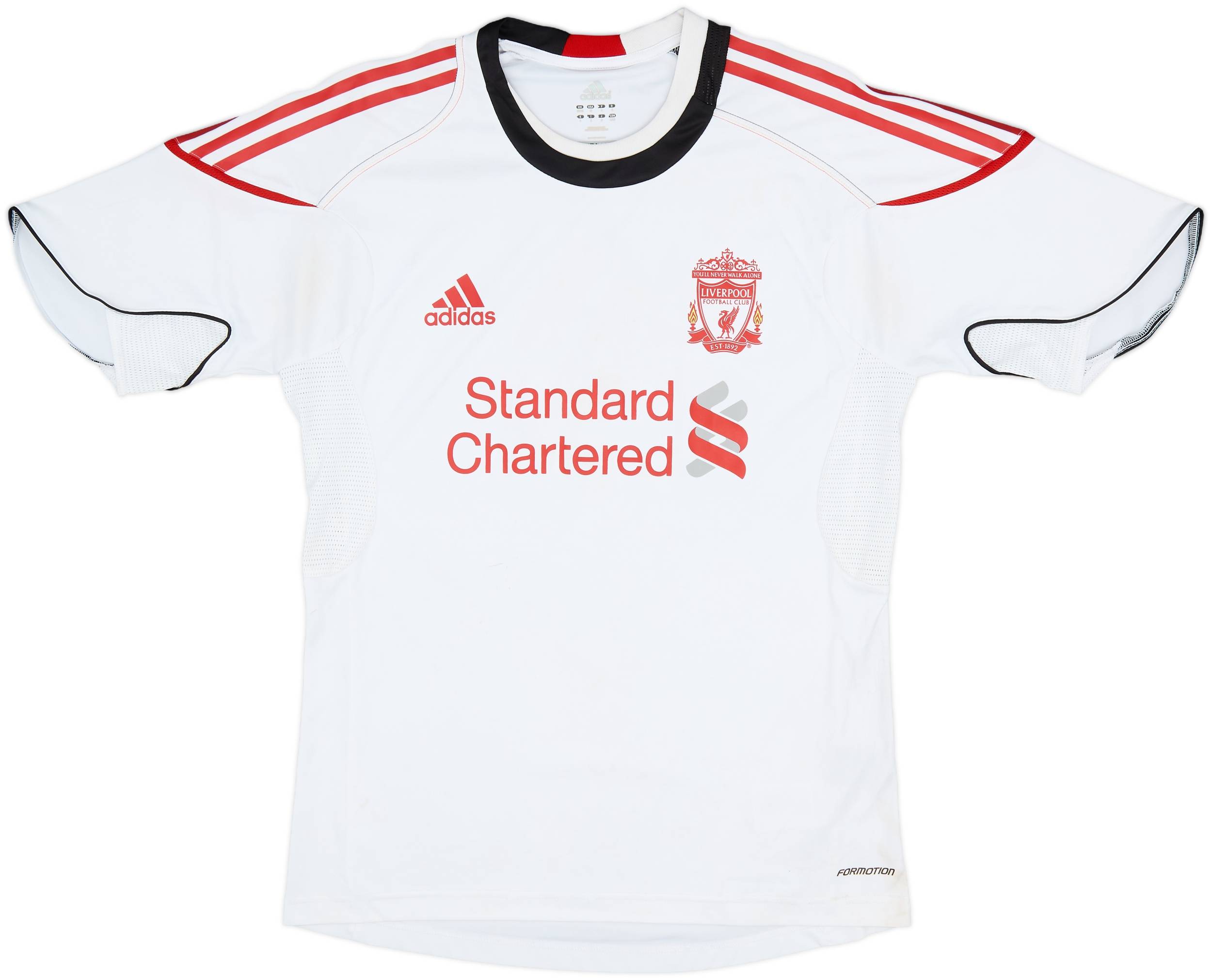 2010-11 Liverpool adidas Training Shirt - 7/10 - (M/L)