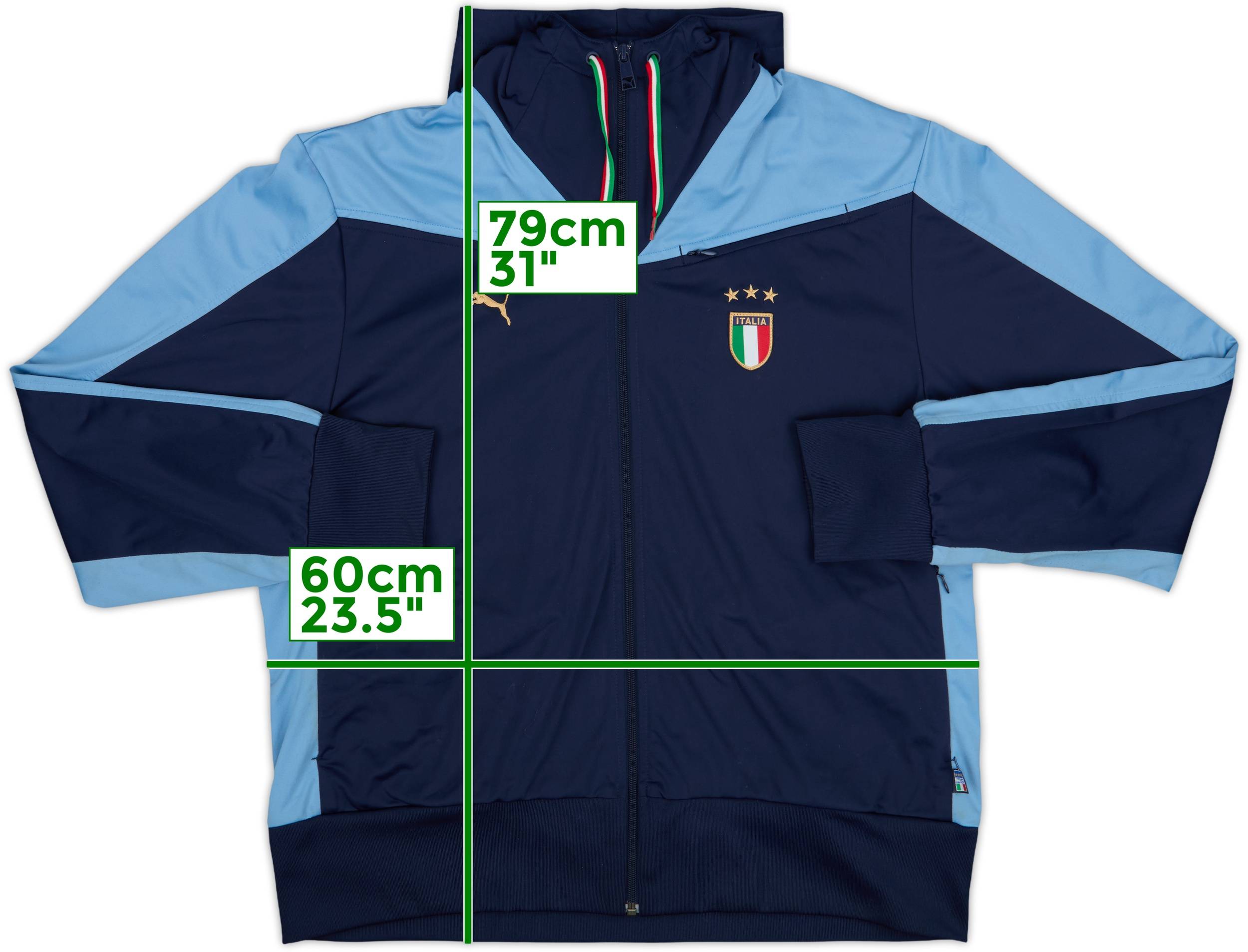 【海外限定】 Hooded Puma Italy 2009-10 Track (XL) - 8/10 - Jacket ウェア