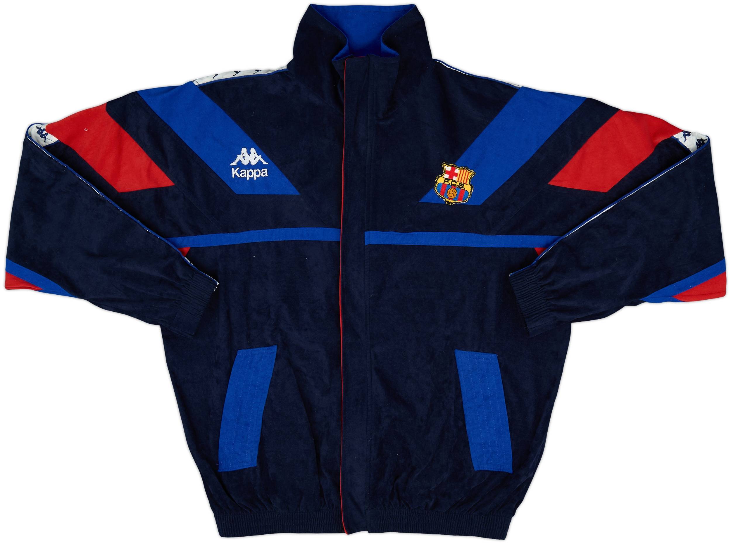 1993-95 Barcelona Kappa Track Jacket - 8/10 - (XL)