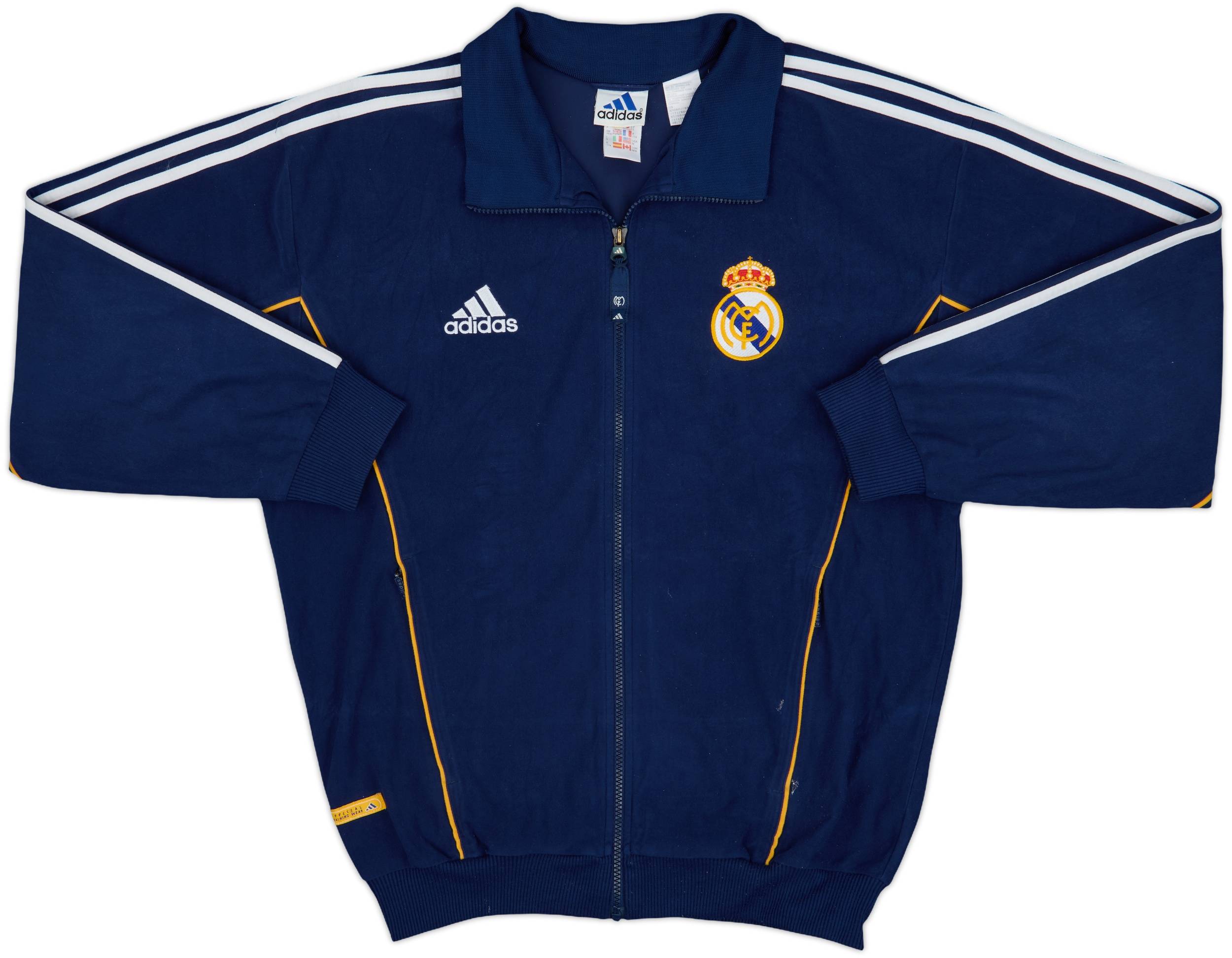 2001-02 Real Madrid adidas Track Jacket - 8/10 - (S)