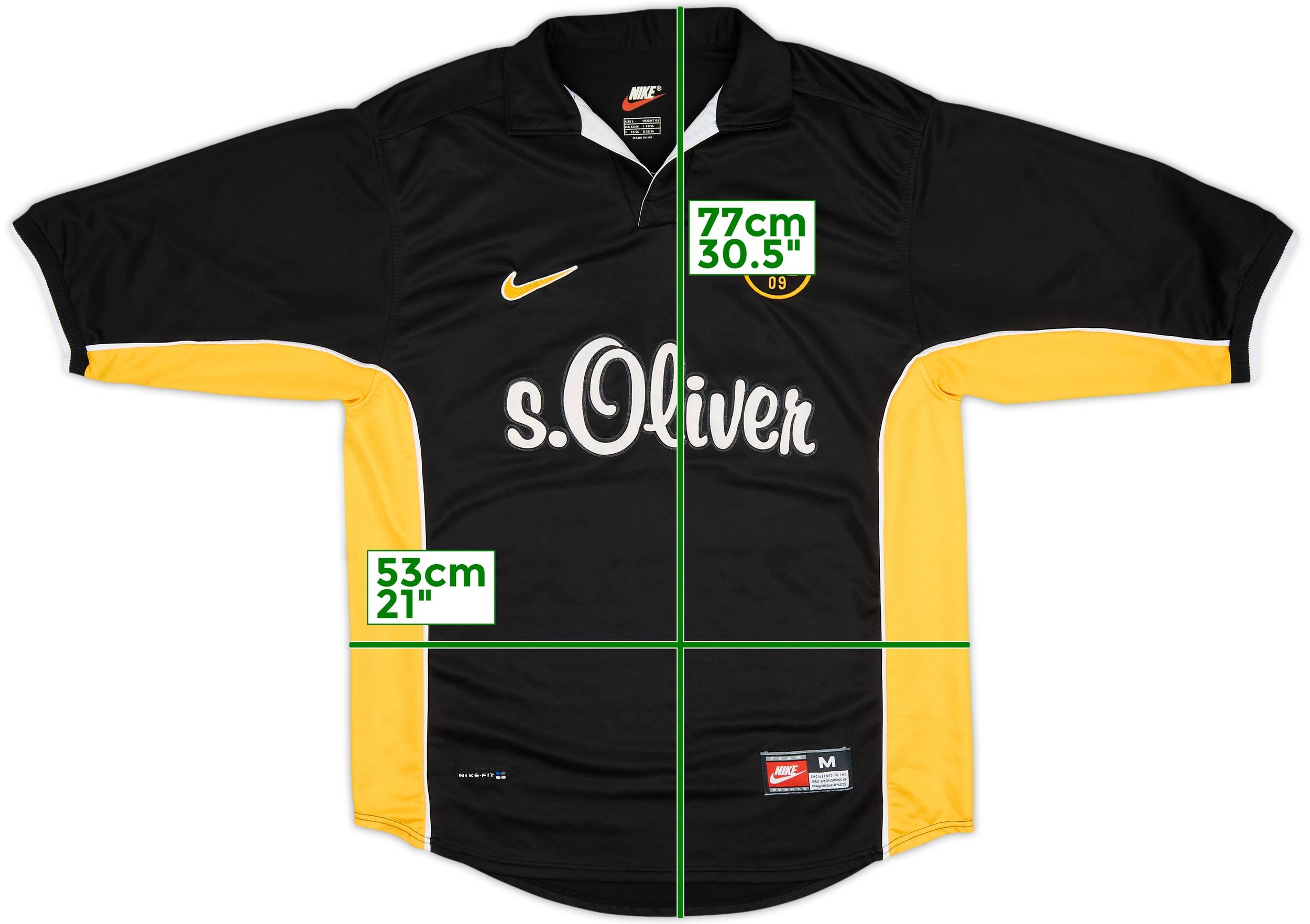 【SALE／55%OFF】 Borussia 1998-00 Dortmund (M) - 8/10 - Shirt Away ウェア