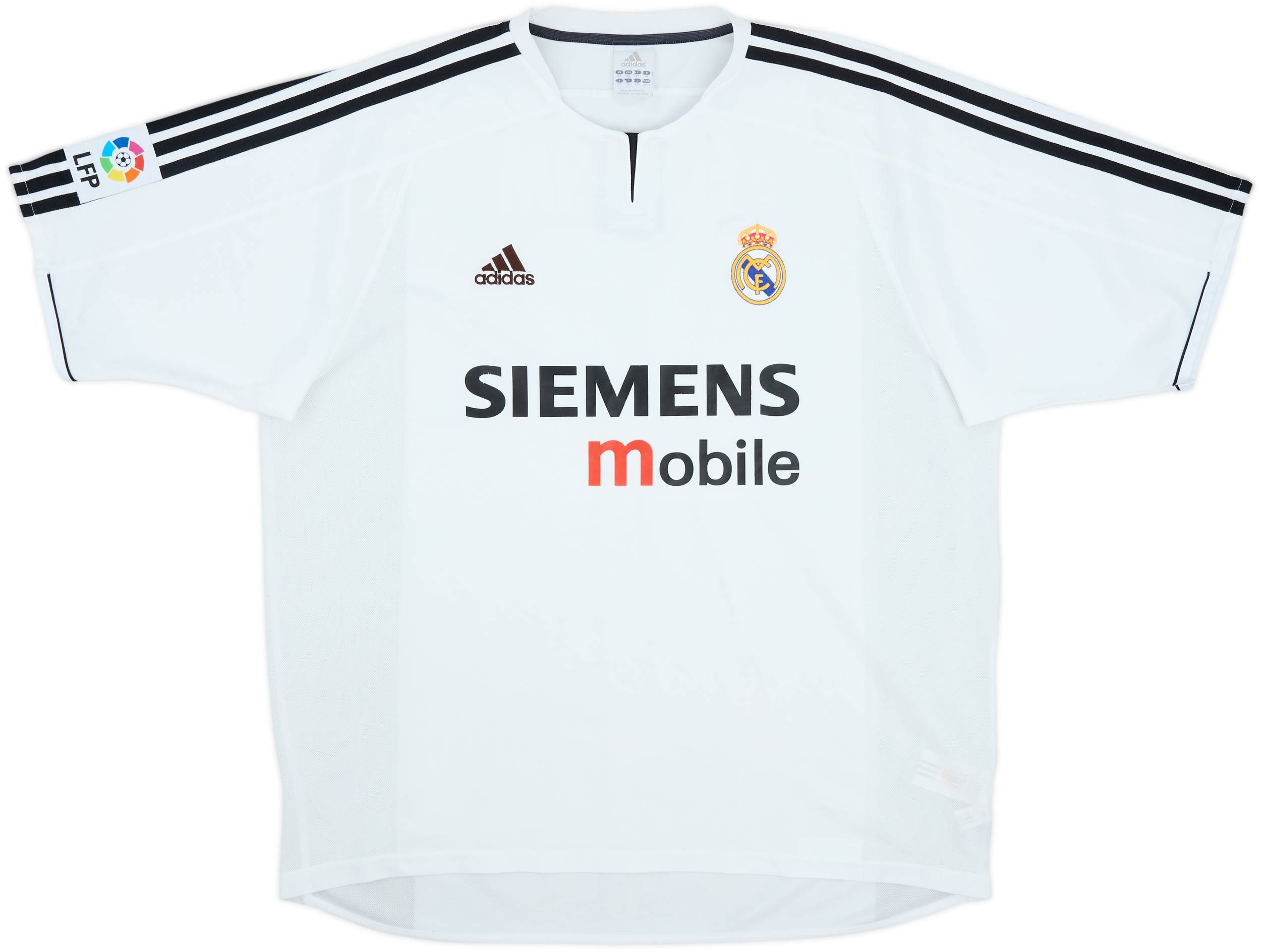 2003-04 Real Madrid Home Shirt Beckham #23 - 7/10 - (XL)