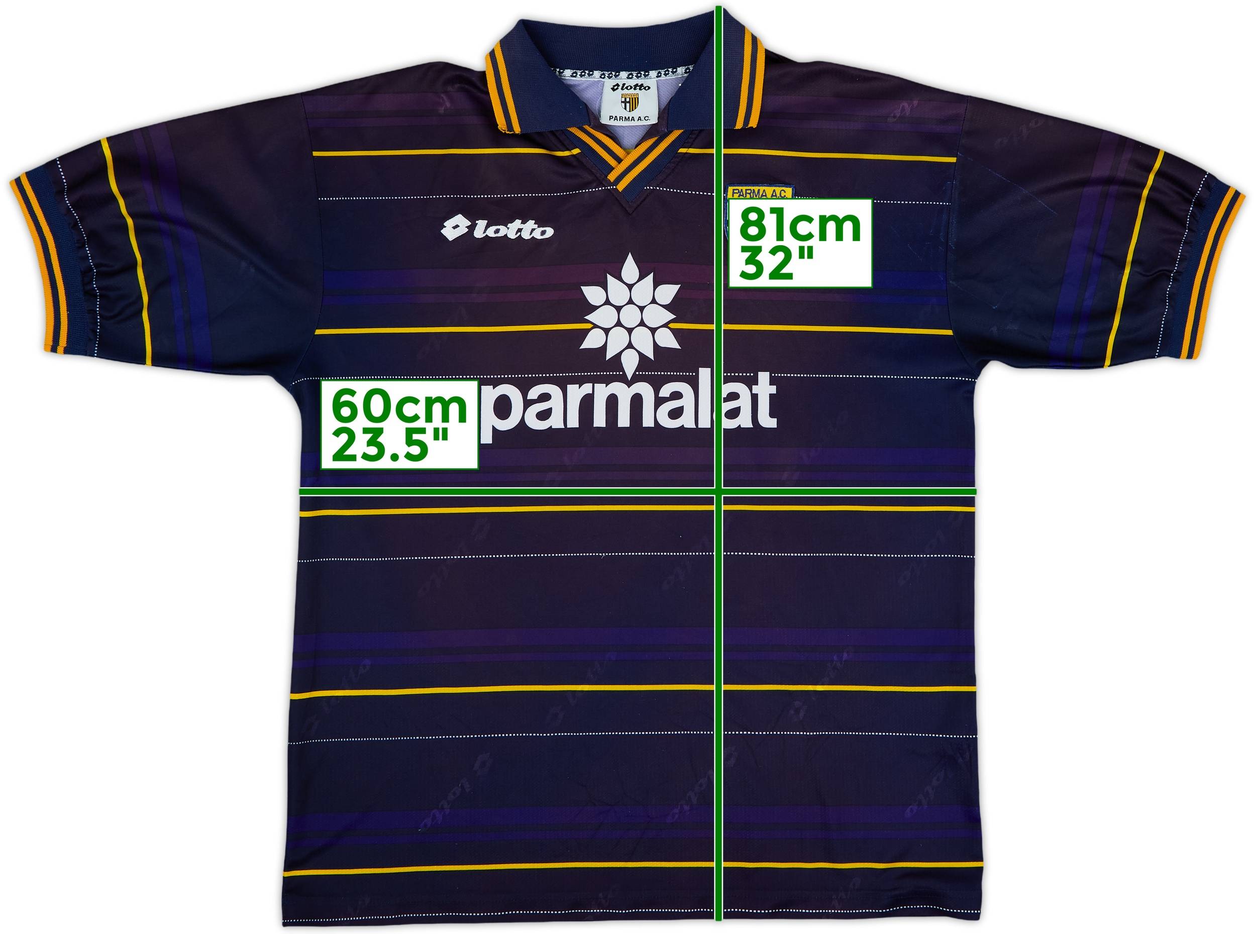 アメージングタイランド・グランドセール 1998-99 Parma Third Shirt - 5/10 - (L) ウェア