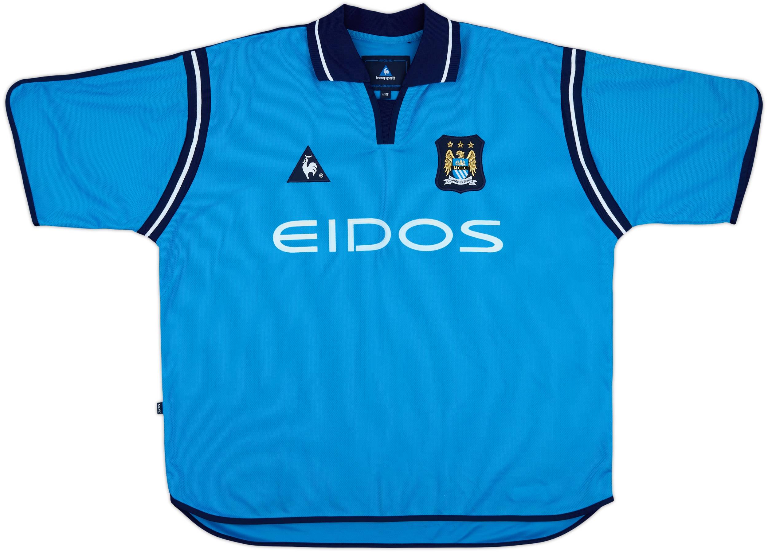2001-02 Manchester City Home Retro Jersey