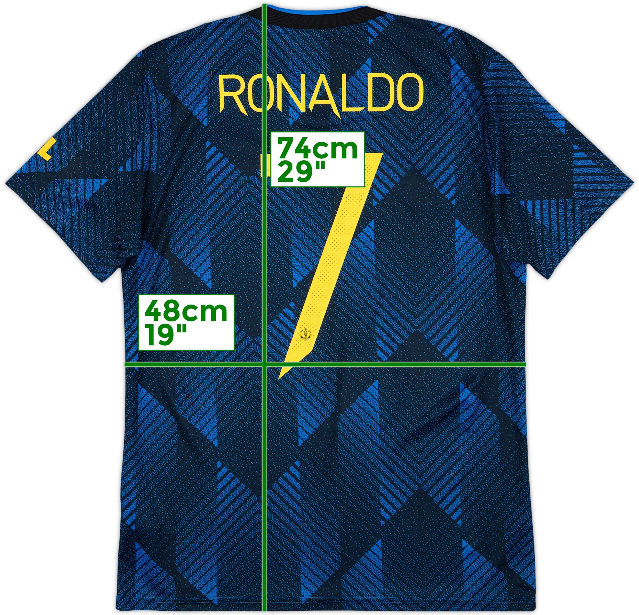 2021/22 Manchester United Home UCL Jersey #7 Ronaldo 3XL
