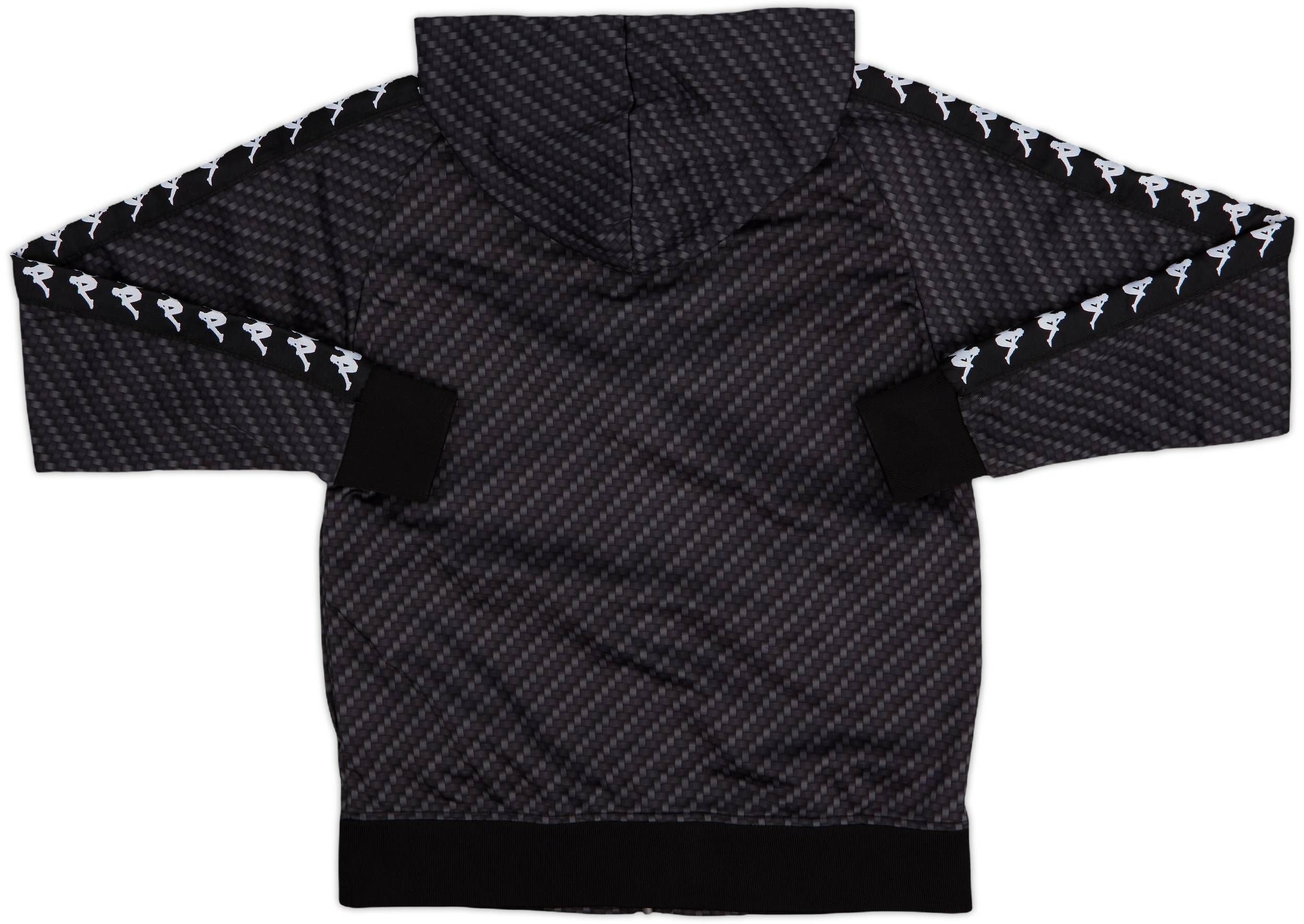 2017-18 Napoli Kappa Hooded Track Jacket - 8/10 - (S)