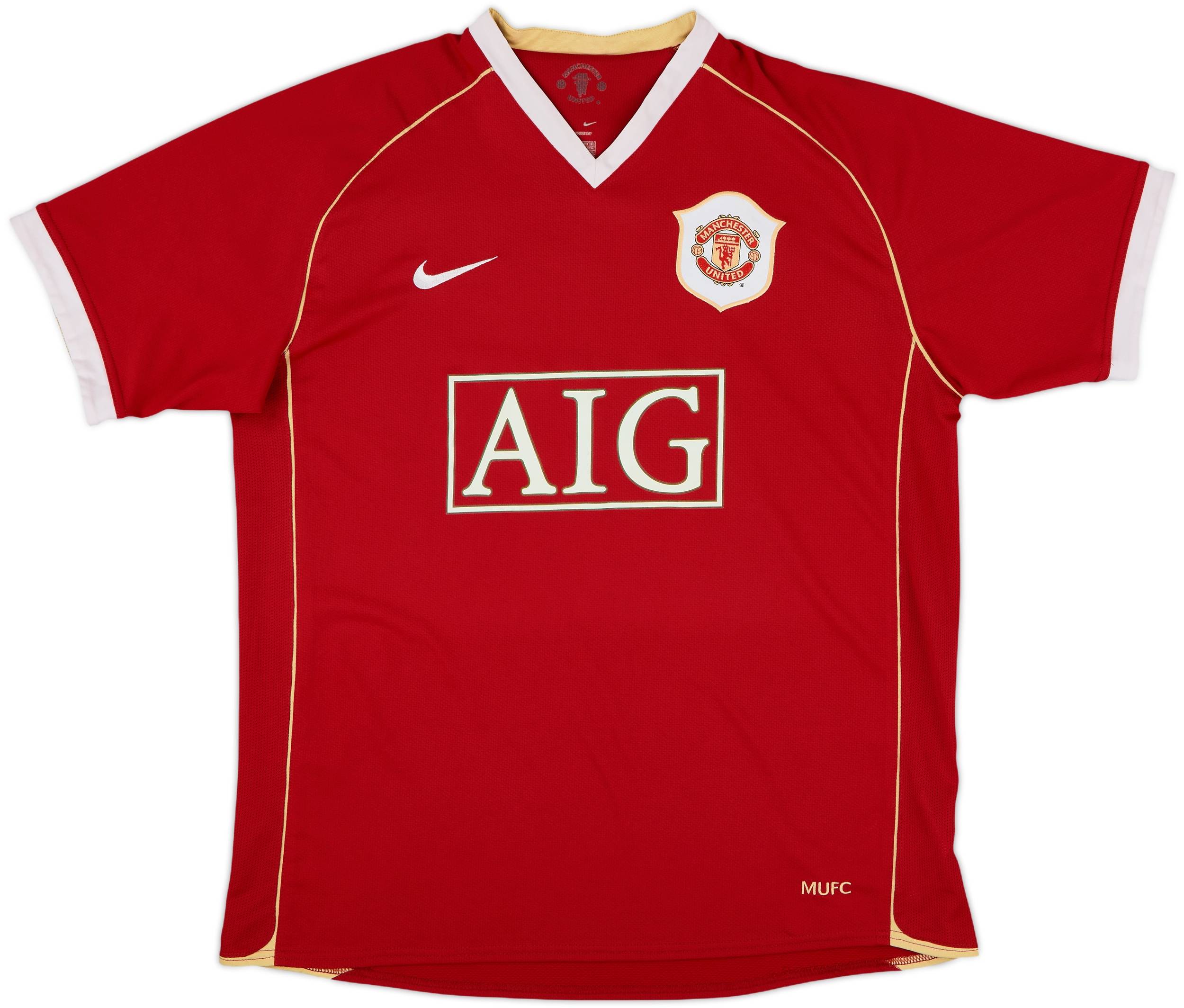 2006-07 Manchester United Home Shirt Rooney #8 - 7/10 - (L)