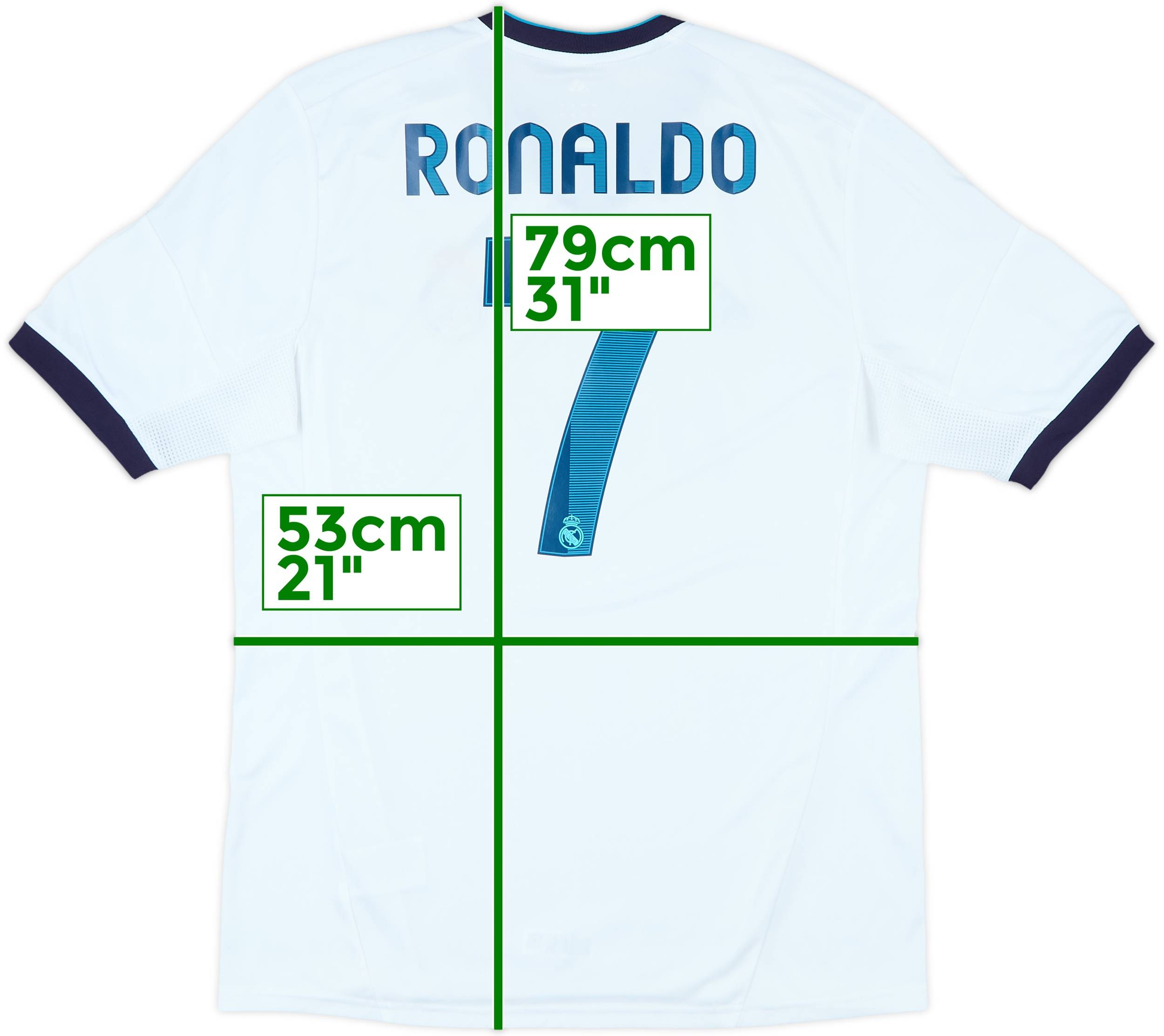 2023-2024 Real Madrid Long Sleeve Home Shirt (Ronaldo 7