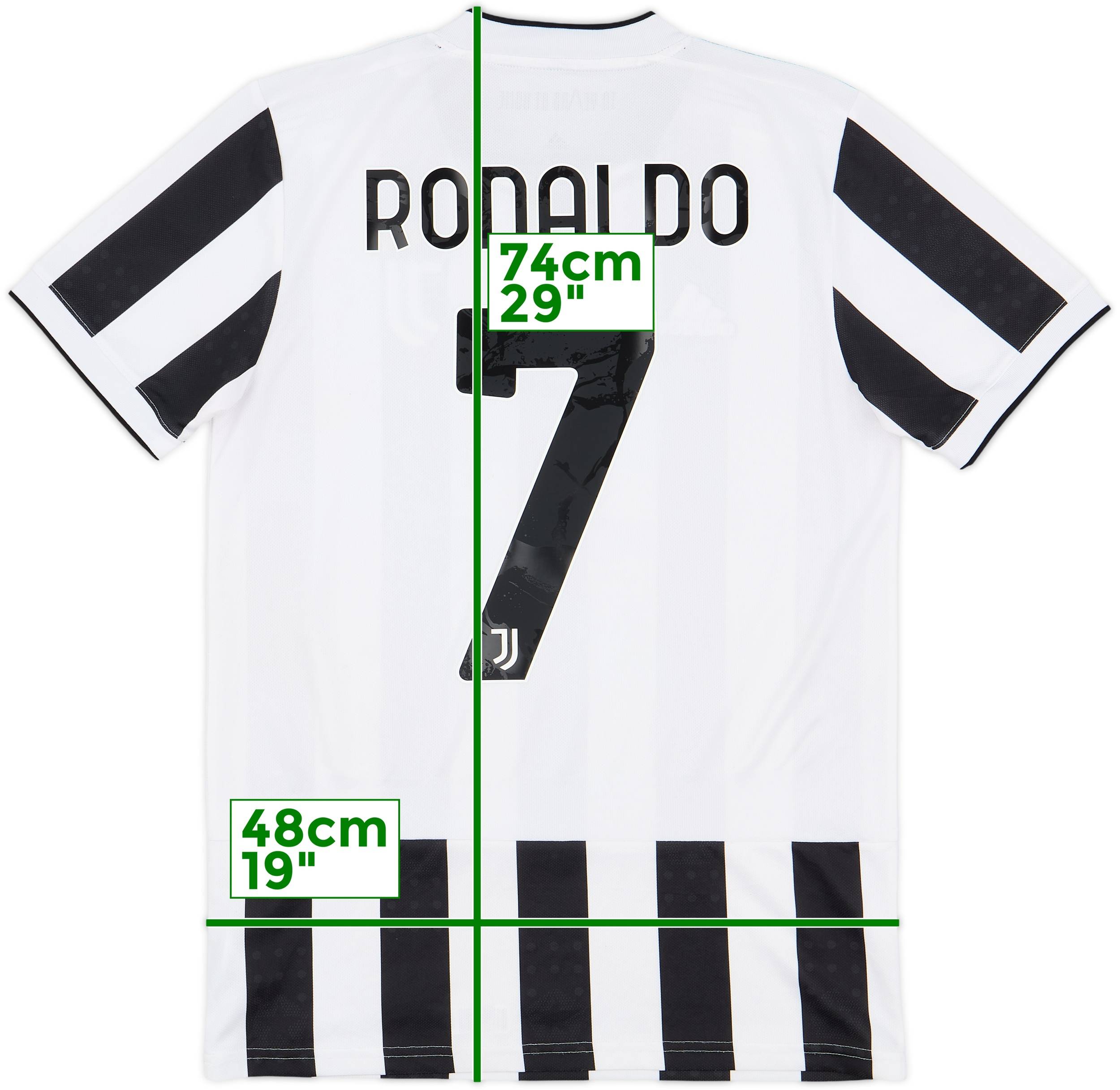 【特別セール品】 Ronaldo Shirt Home Juventus 2021-22 #7 (S) - 8/10 - ウェア