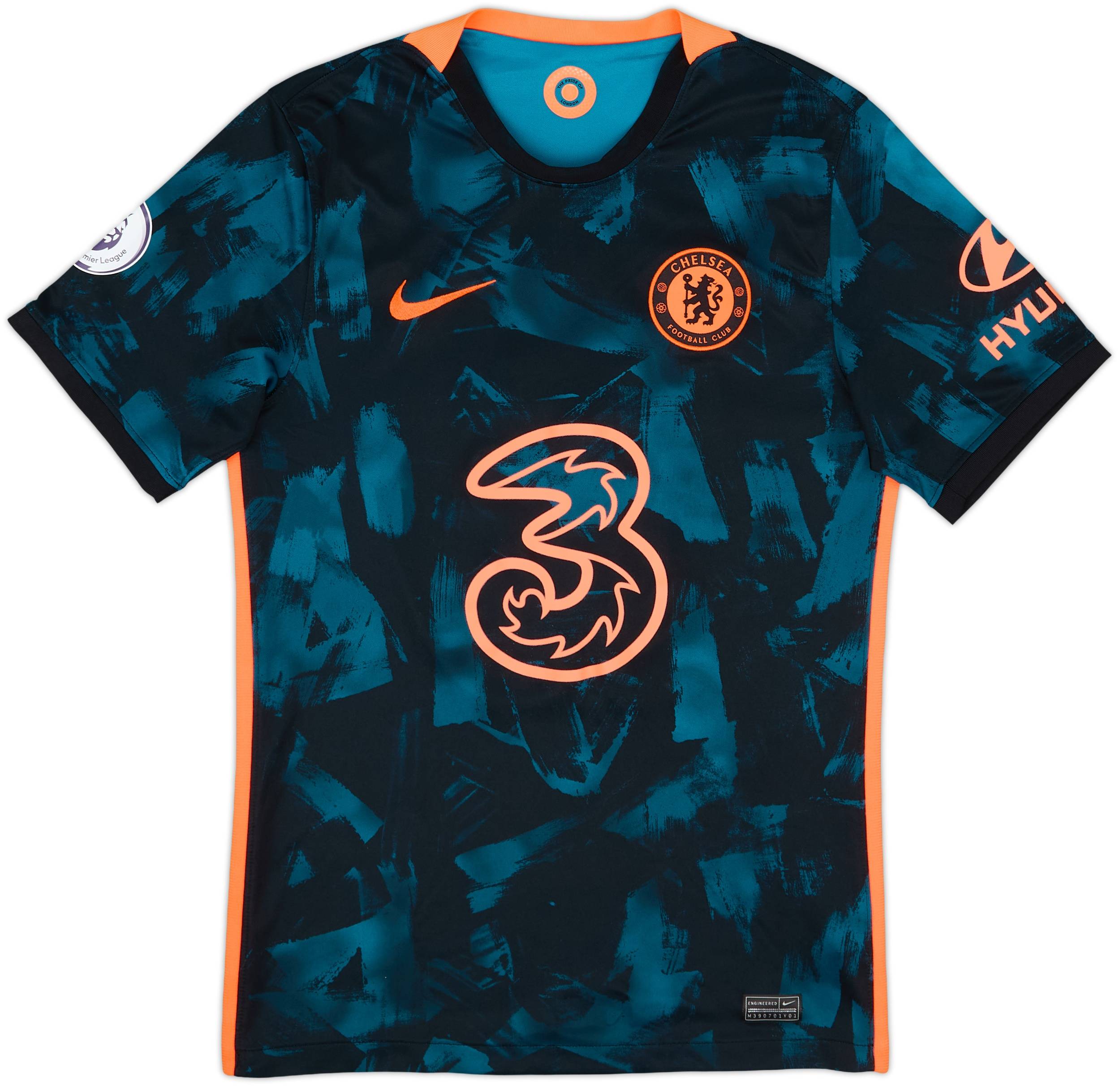 2021-22 Chelsea Third Shirt Mount #19 - 7/10 - (S)