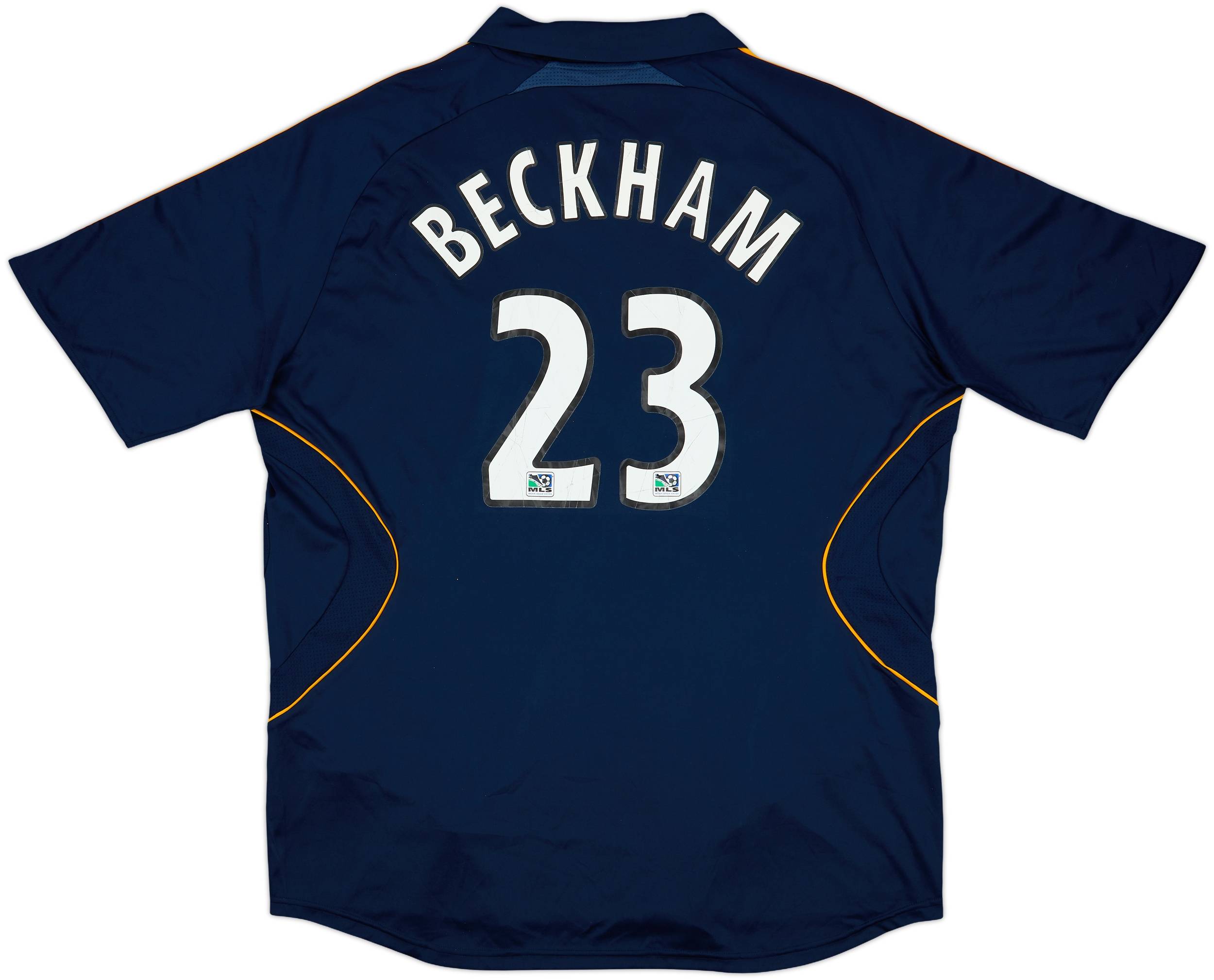 【爆売り！】 Shirt Away Galaxy LA 2007-08 Beckham (XXL) - 4/10 - #23 ウェア