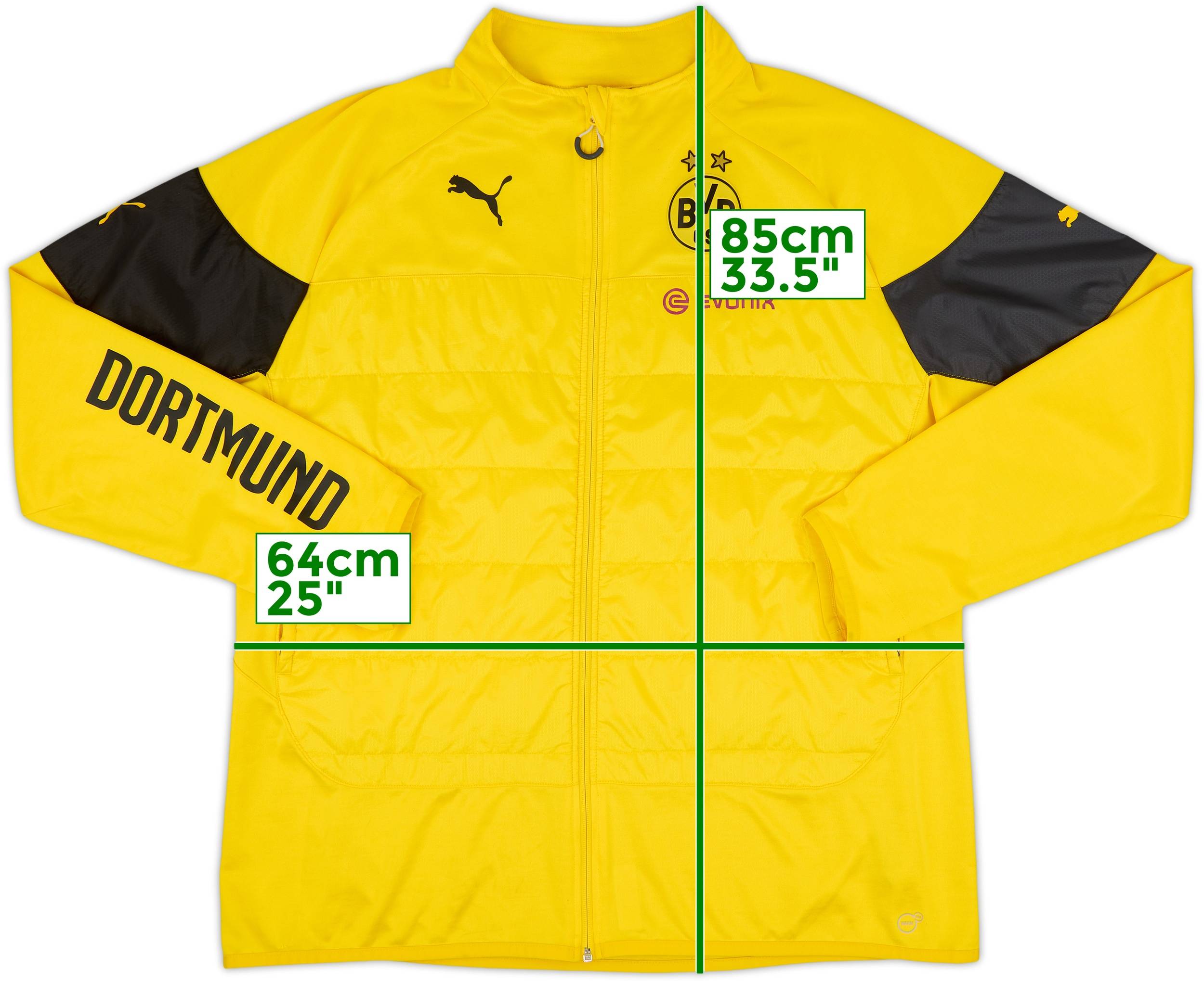 【初回限定】 2014-15 Borussia Dortmund Puma Track Jacket - 8/10 - (3XL) ウェア