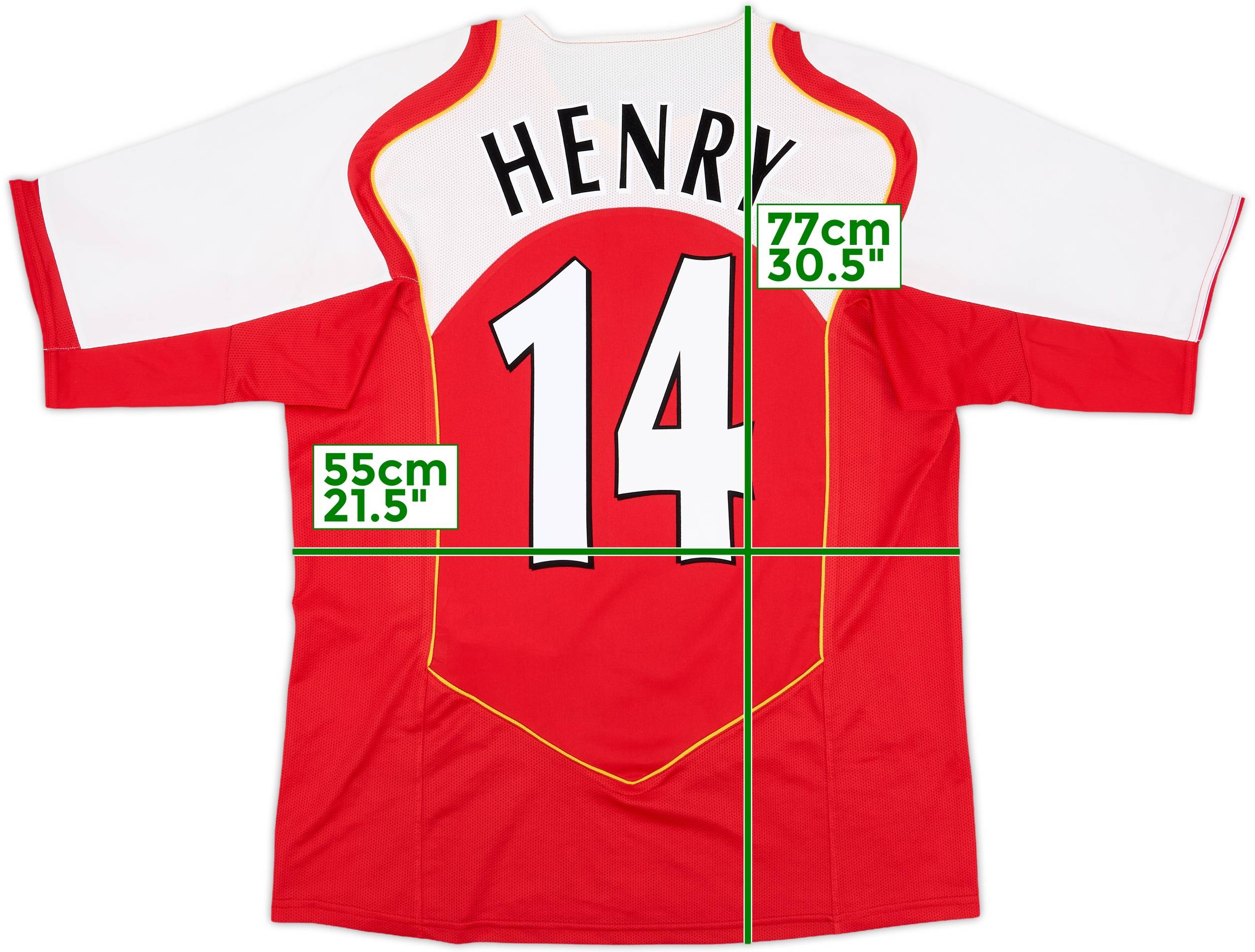 アーセナル #14 アンリ 04-05 シーズン Henry ユニフォーム L