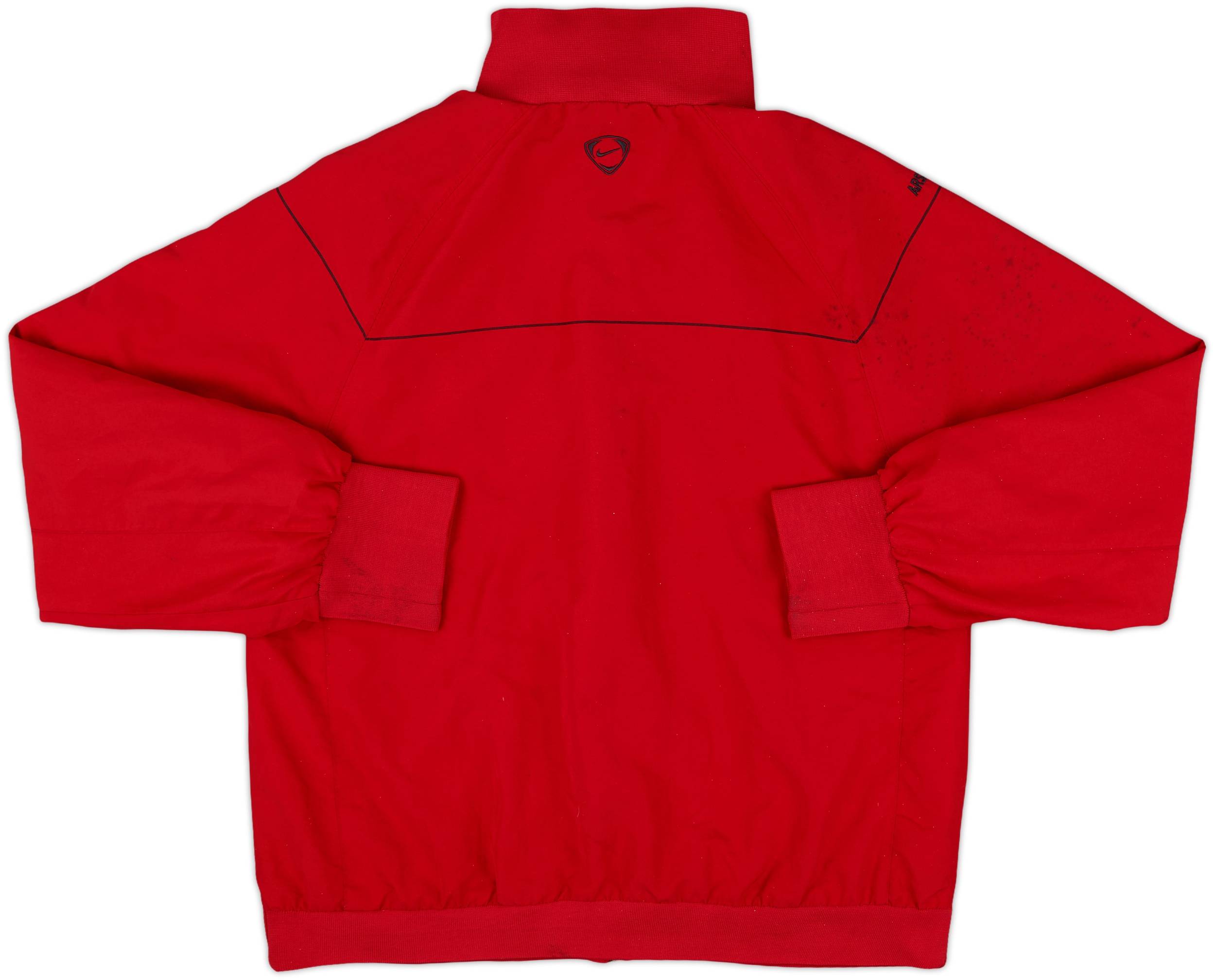 2008-09 Arsenal Nike Woven Track Jacket - 7/10 - (L)