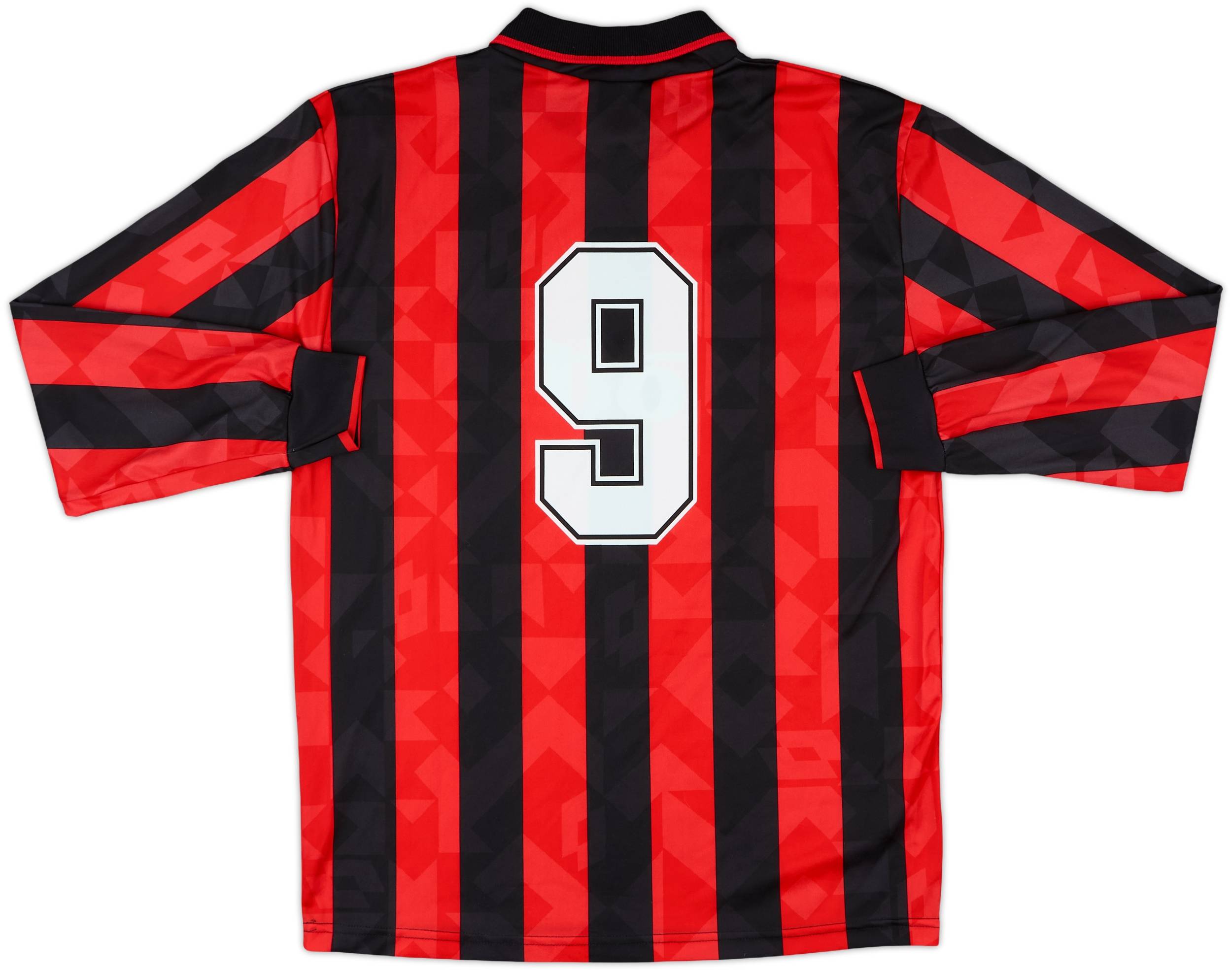 スーパーセール タイムセール 時間 - #9 Shirt L/S Home Milan AC 1993-94 9/10 (L) - ウェア