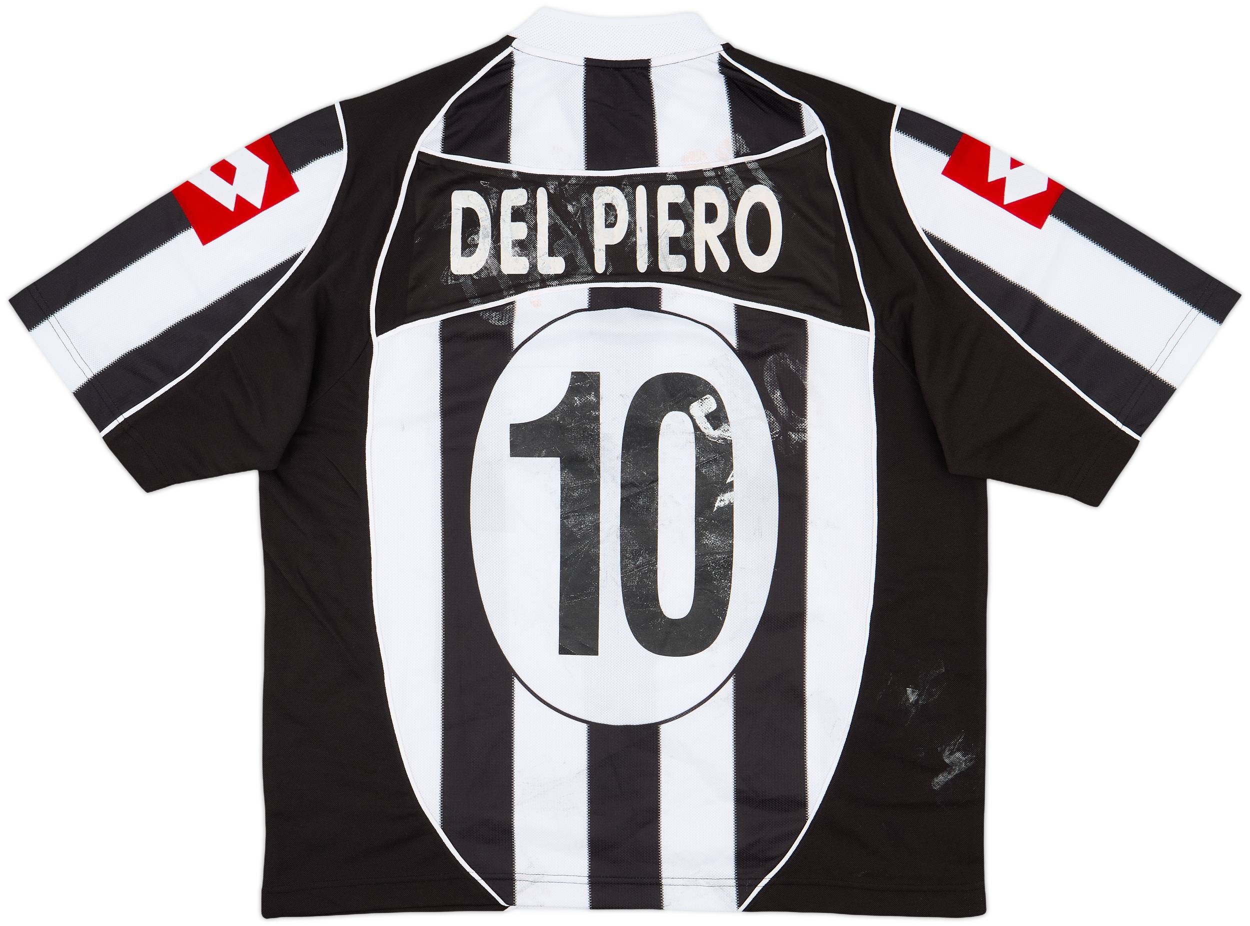 JUVENTUS FC 2008-09 SERIE-A FINALS DEL PIERO 10 NIKE HOME