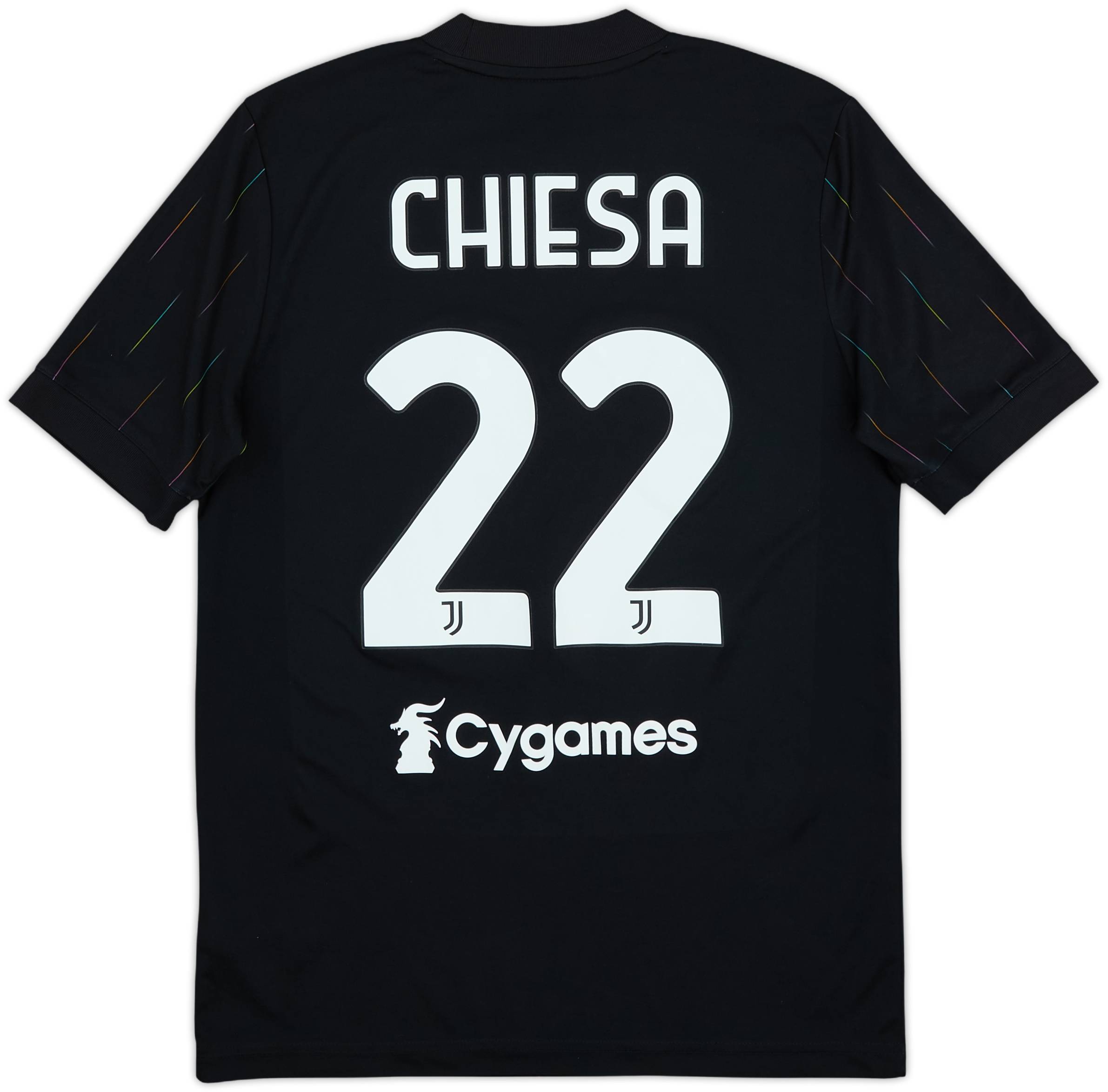 激安価格の Shirt Away Juventus 2021-22 Chiesa (L.Boys) - 6/10 - #22 ウェア